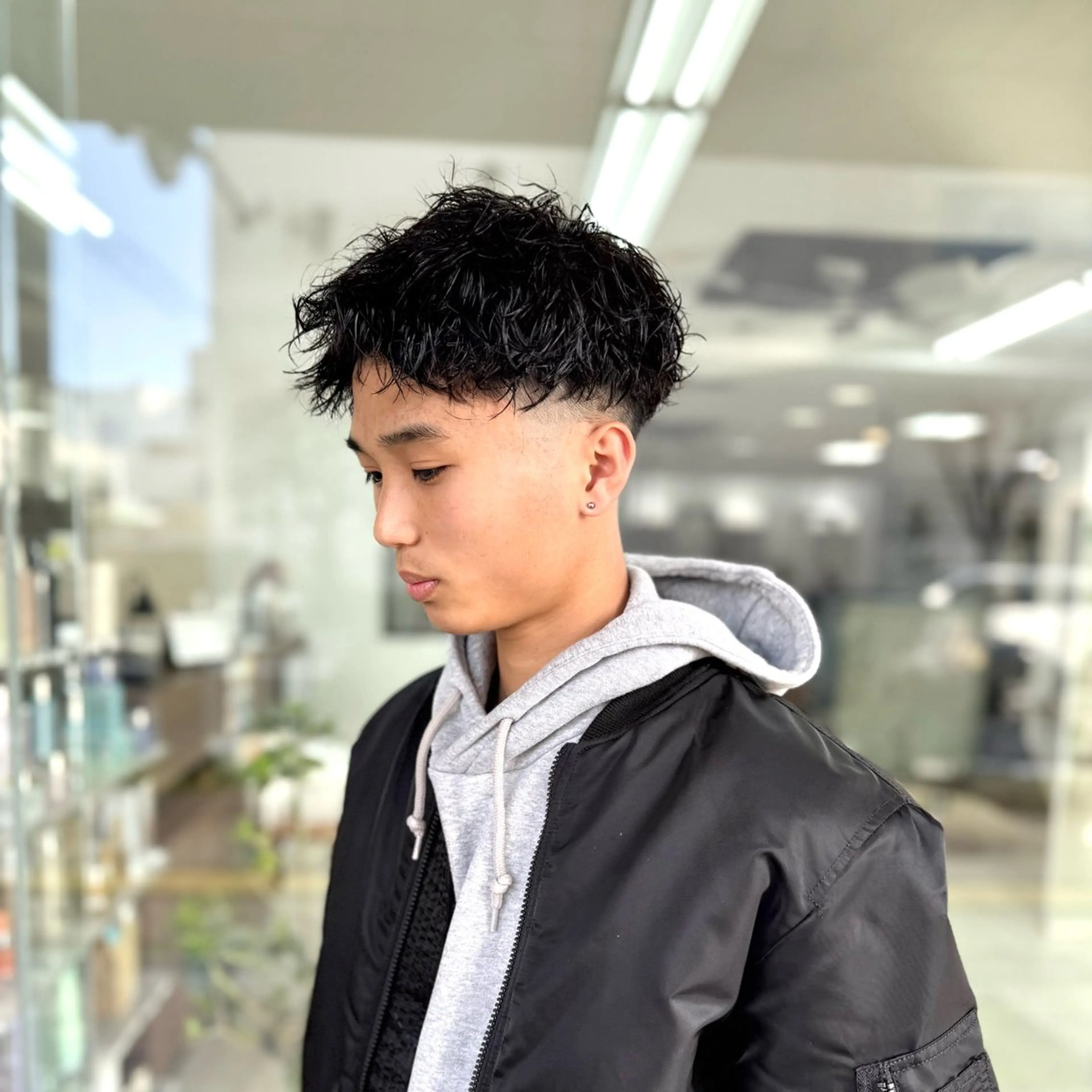 ショート パーマ メンズ カット パーマ メンズパーマの達人 / タカシマダイスケのヘアスタイル