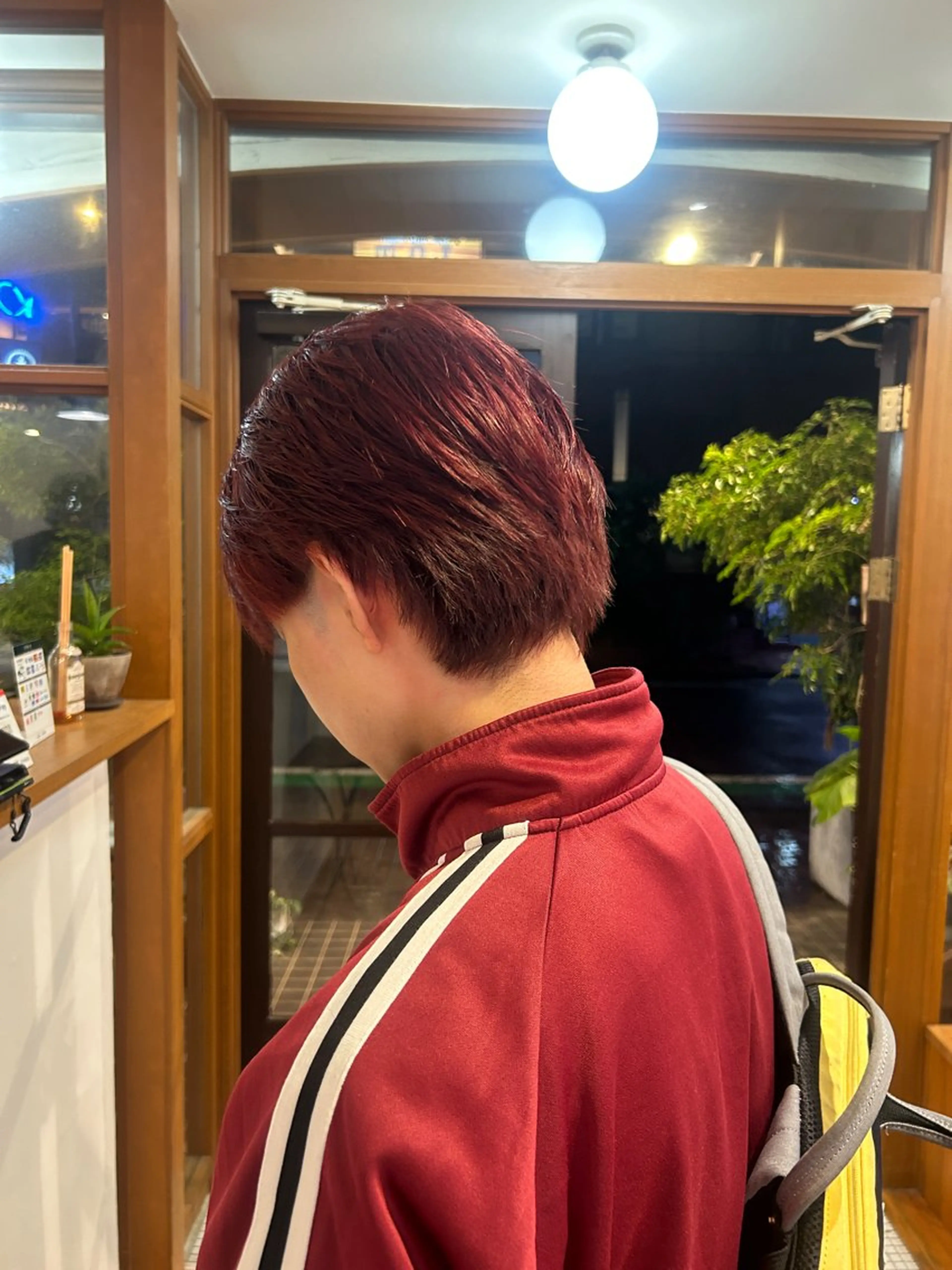 カラー ✩佐野ジョウタロウ /艶カラー/縮毛矯正のヘアスタイル