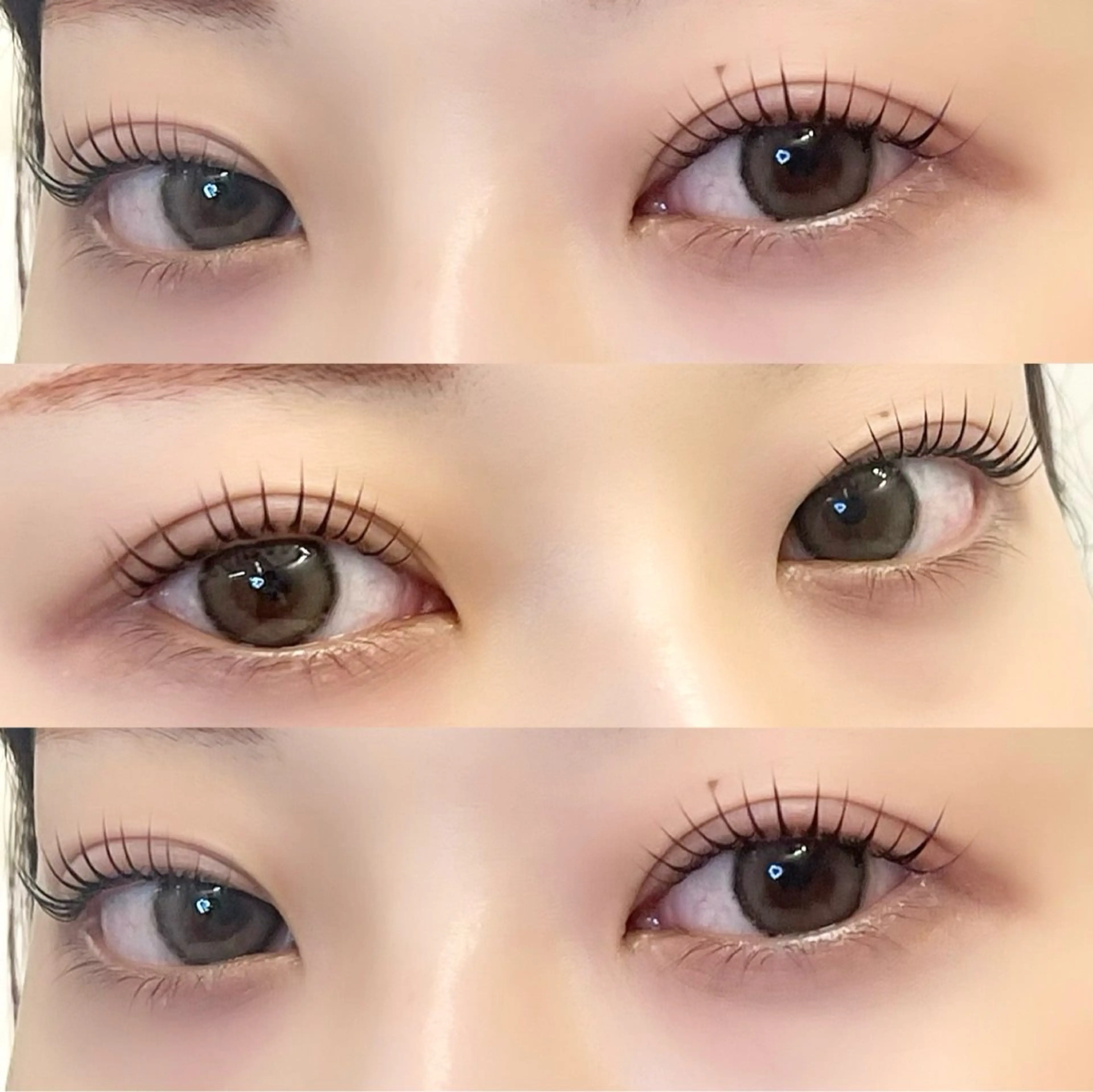 マツエク・マツパ 束感まつ毛 パリジェンヌラッシュリフト emiri🍒 @illu6_6nのマツエク・マツパデザイン