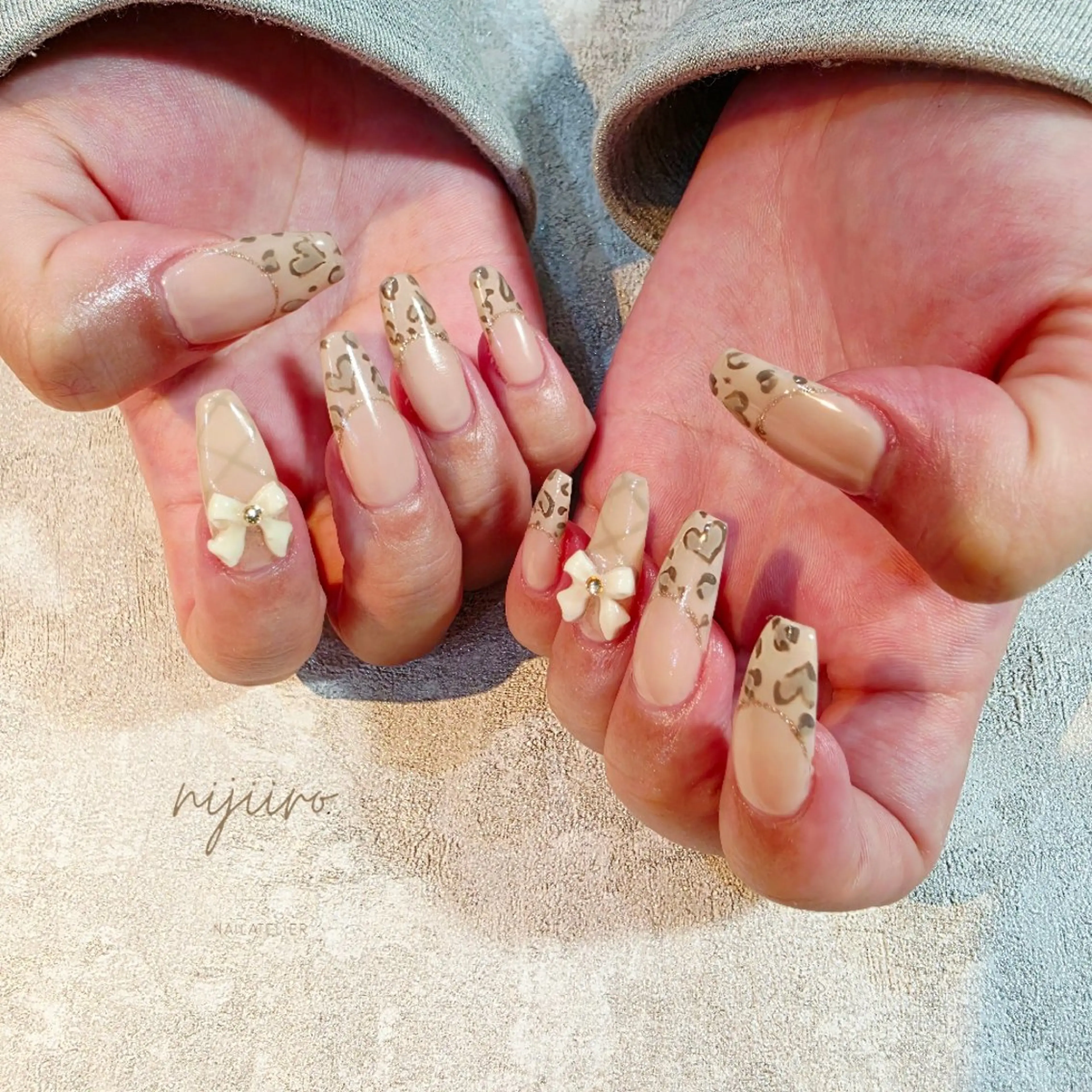 ネイル ハンドネイル nailatelier nijiiro.所属・nijiiro🌈 サトウのネイルデザイン