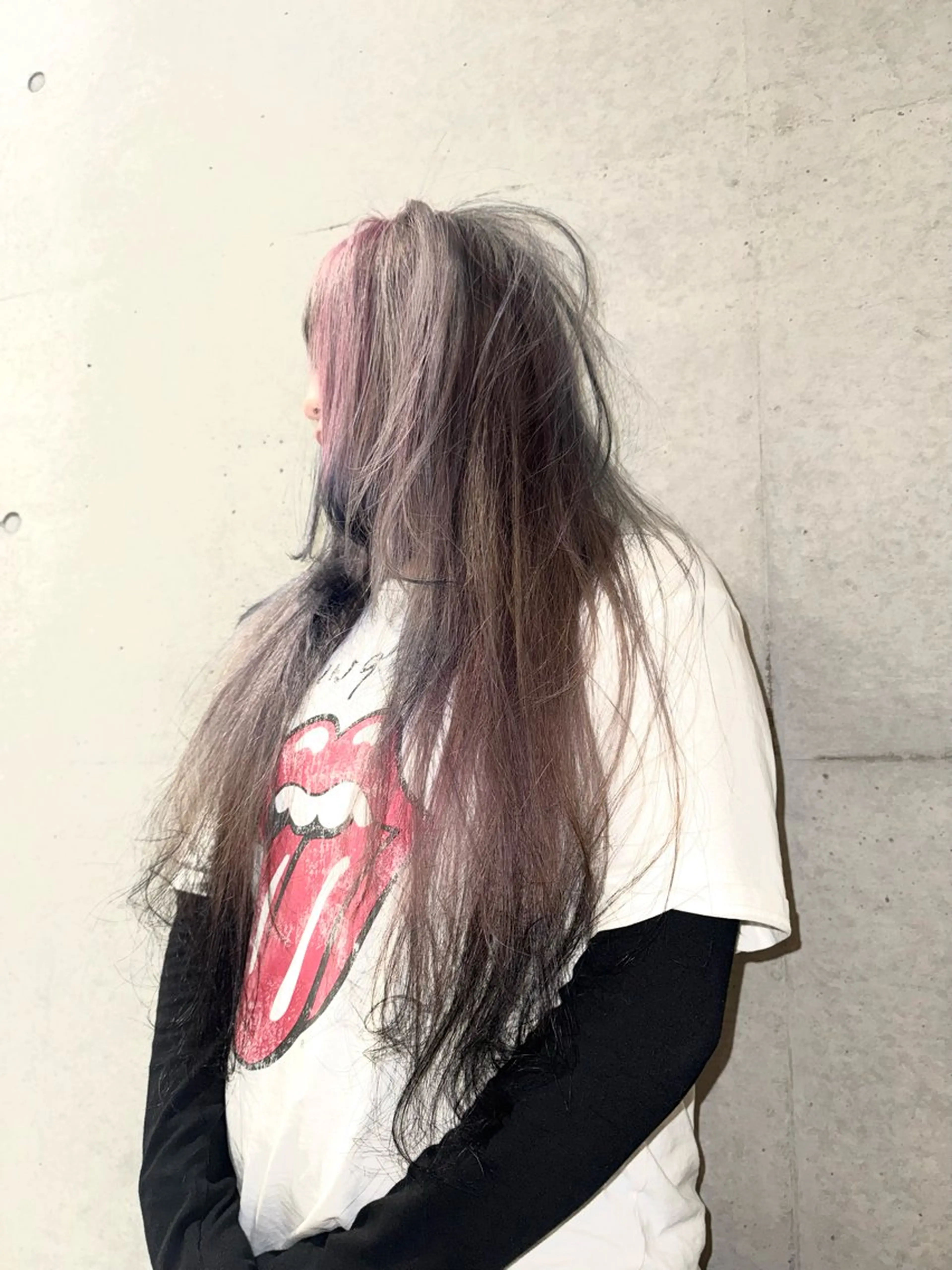 ロング カラー デザインカラー⭐︎★ 🐆hyo🐆のヘアスタイル