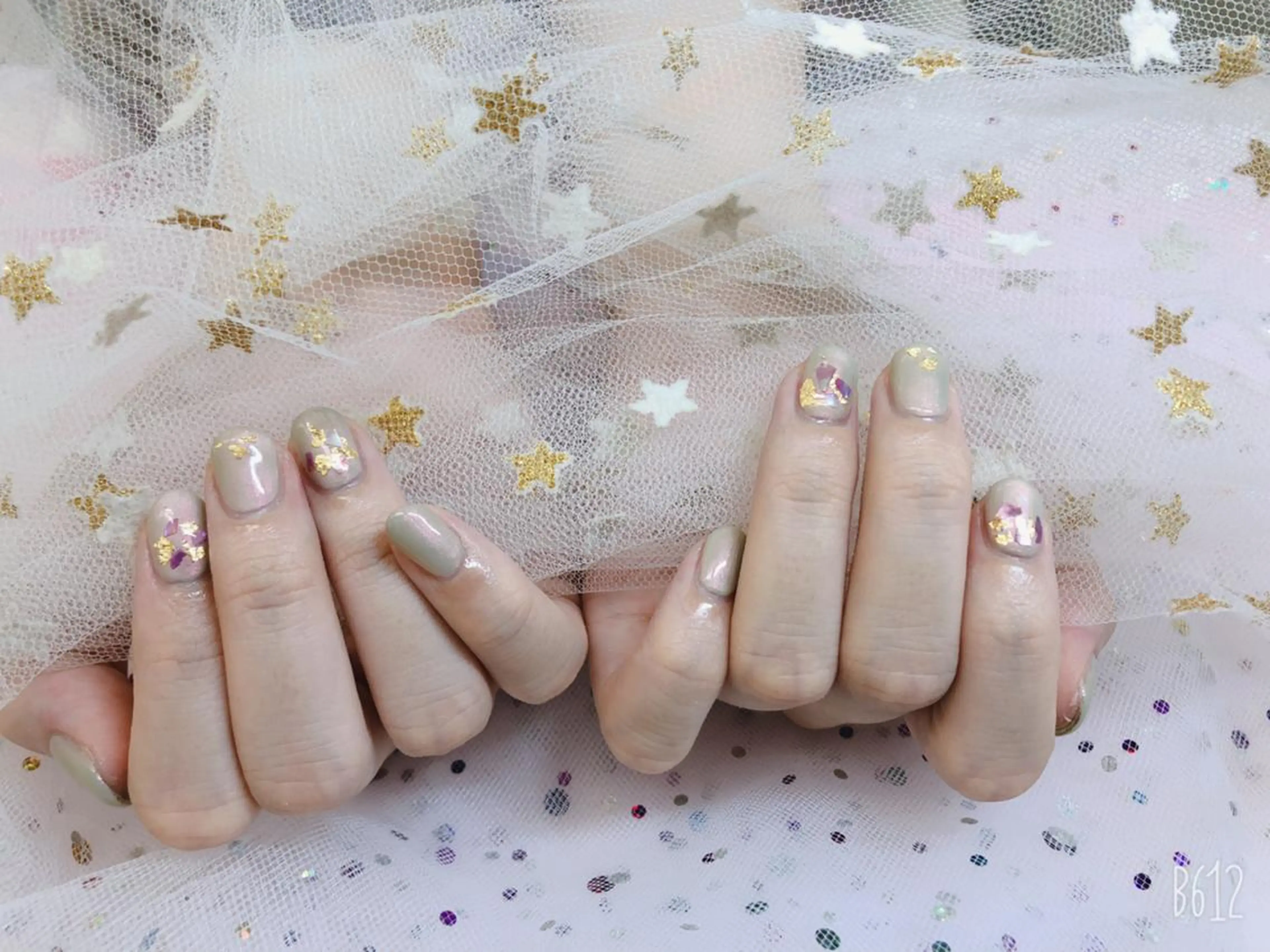 ネイル 🦋ネイルサロン ブラン🌈ゆりのネイルデザイン