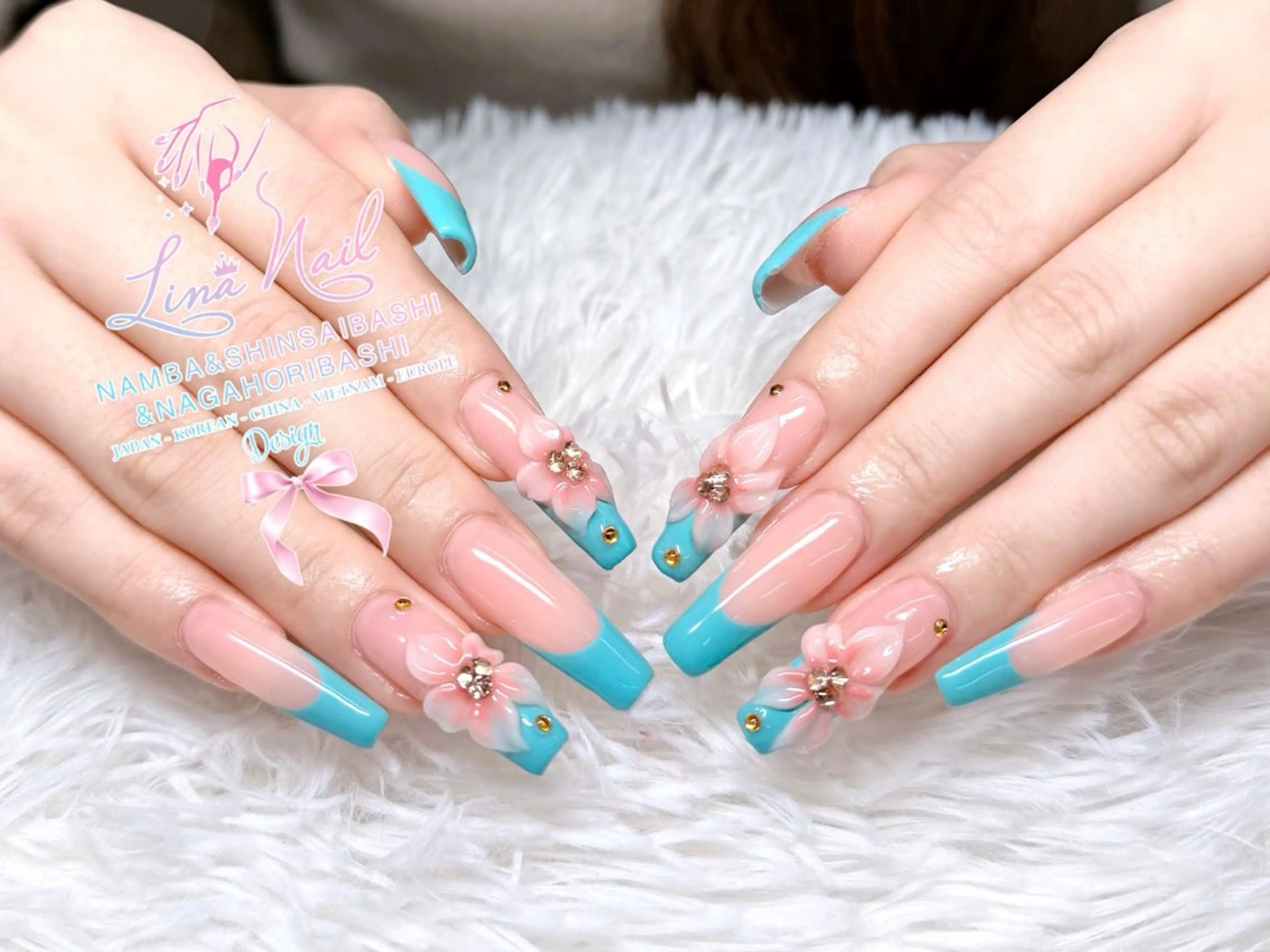 セミロング ハンドネイル 79Linanailnamba所属・Linanail Nambaのネイルデザイン