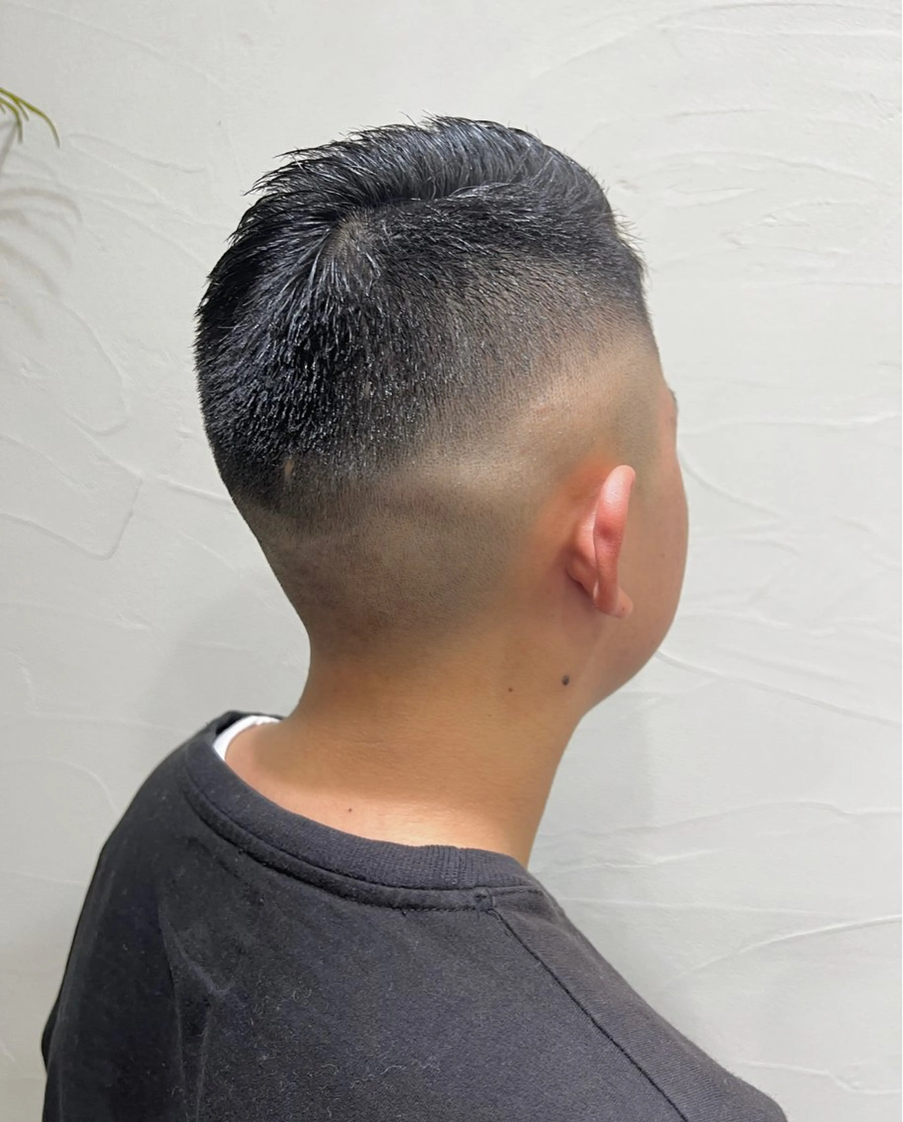 ショート メンズ フェードカット スキンフェード カット ヘッドスパ Ang　山口 莉沙のヘアスタイル