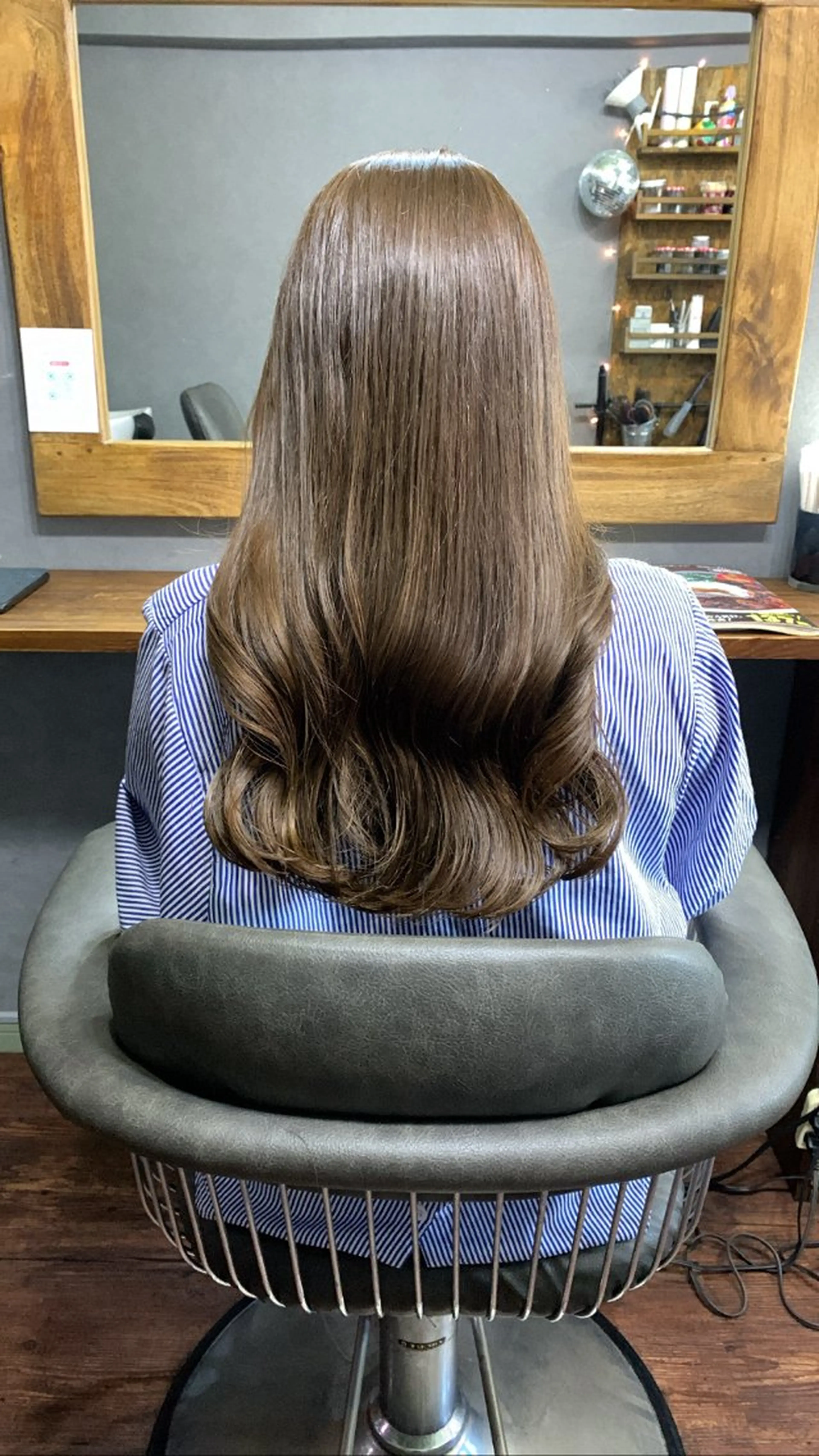 ロング カラー ベージュカラー chouette/ 根本優希のヘアスタイル