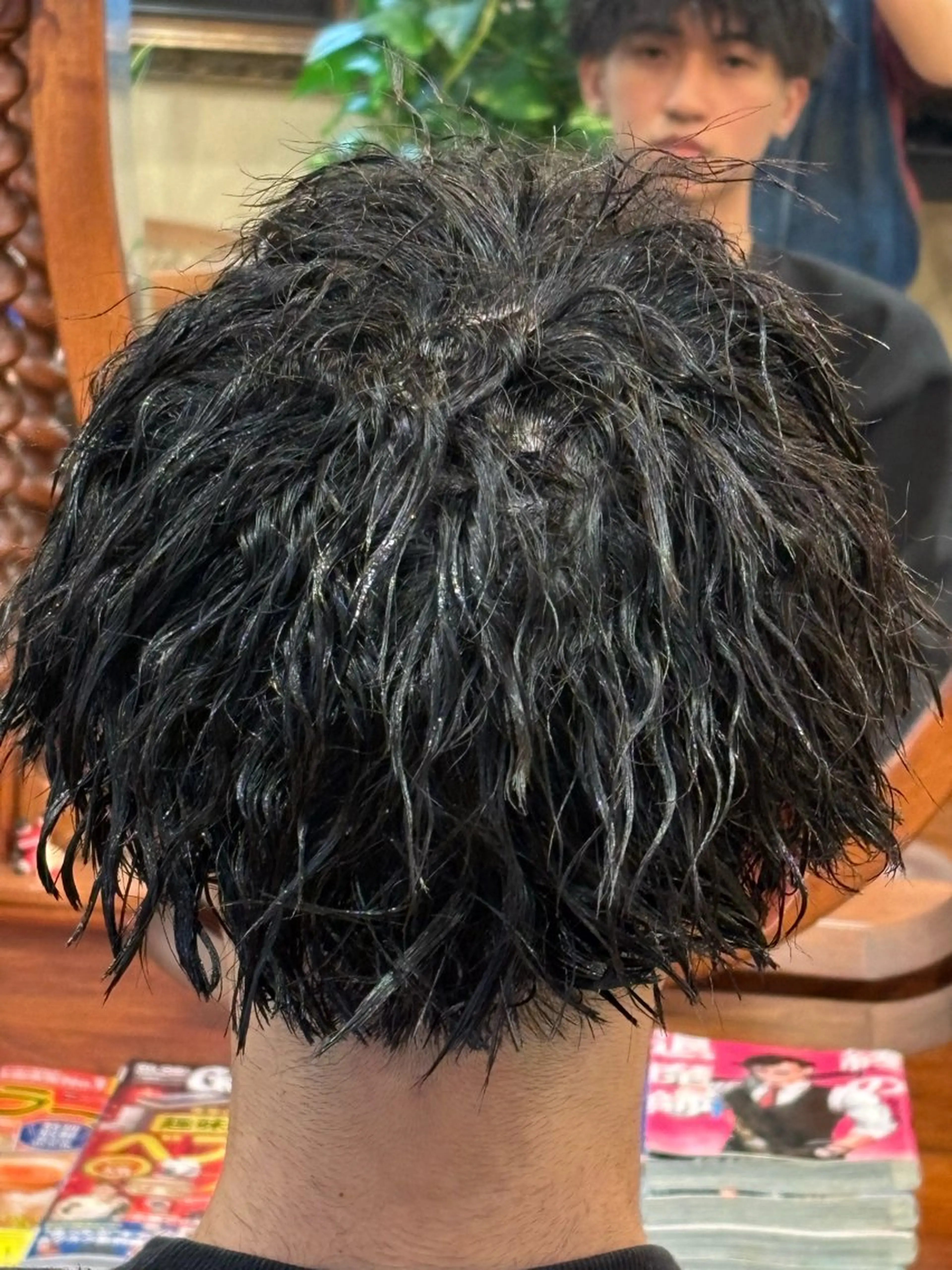 ショート パーマ メンズ おしゃれ泥棒 石原メンズ特化美容師のヘアスタイル