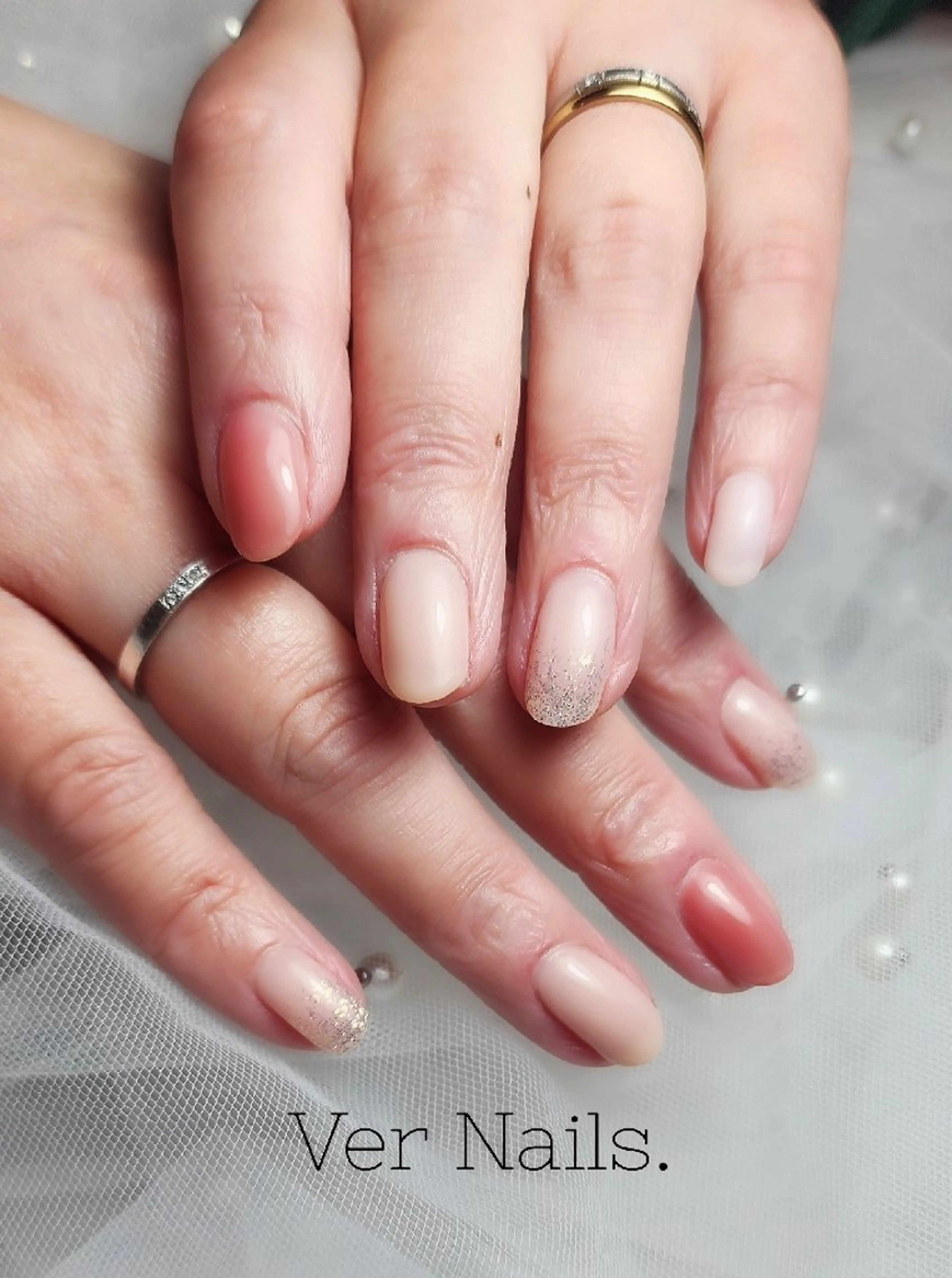 ネイル ラメ(グリッター) ワンカラーネイル ハンドネイル Ver Nails.のその他イメージ