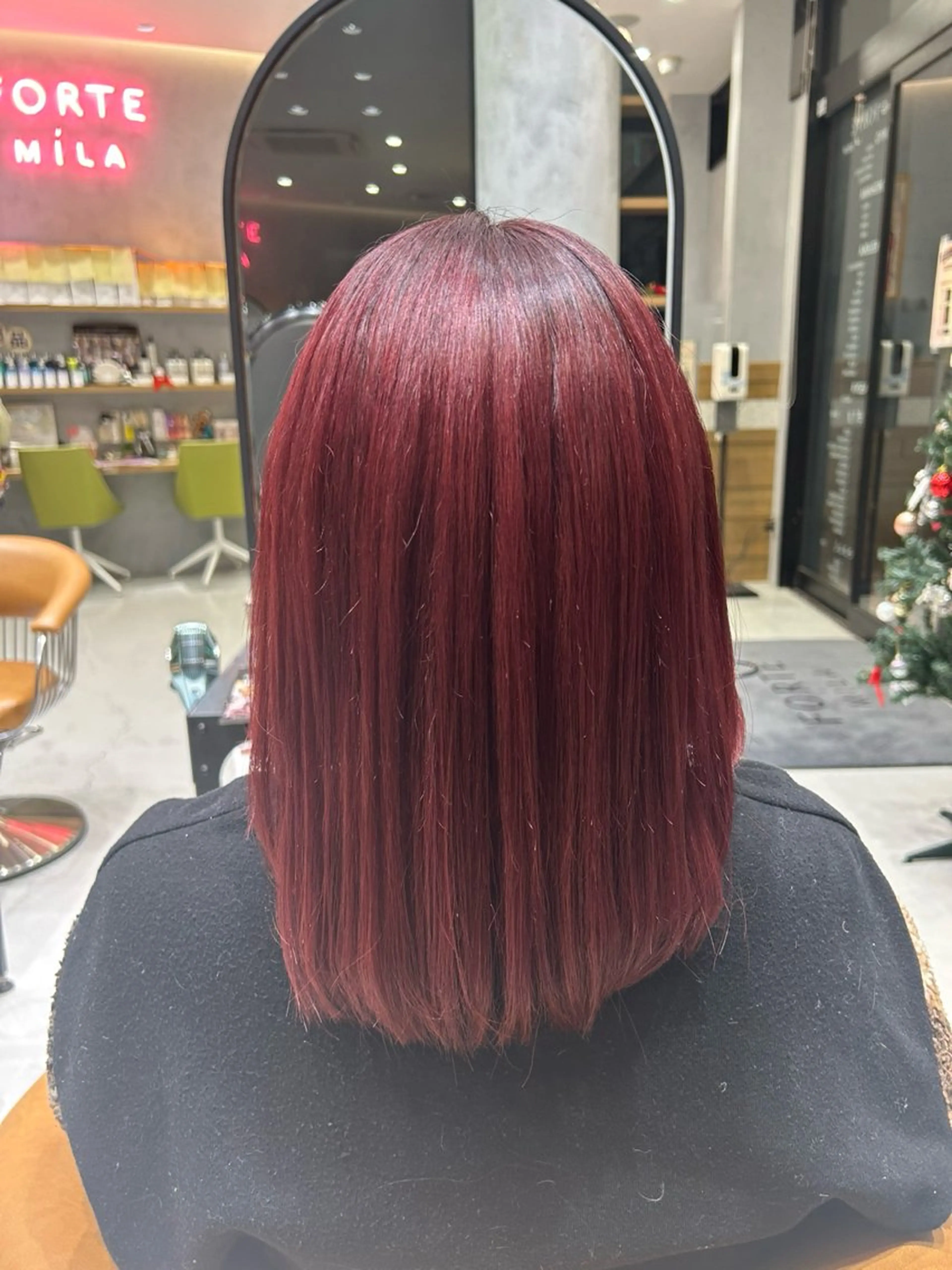 ミディアム トリートメント 🎀ིྀ暖色カラー/ 髪質改善/みどりのヘアスタイル