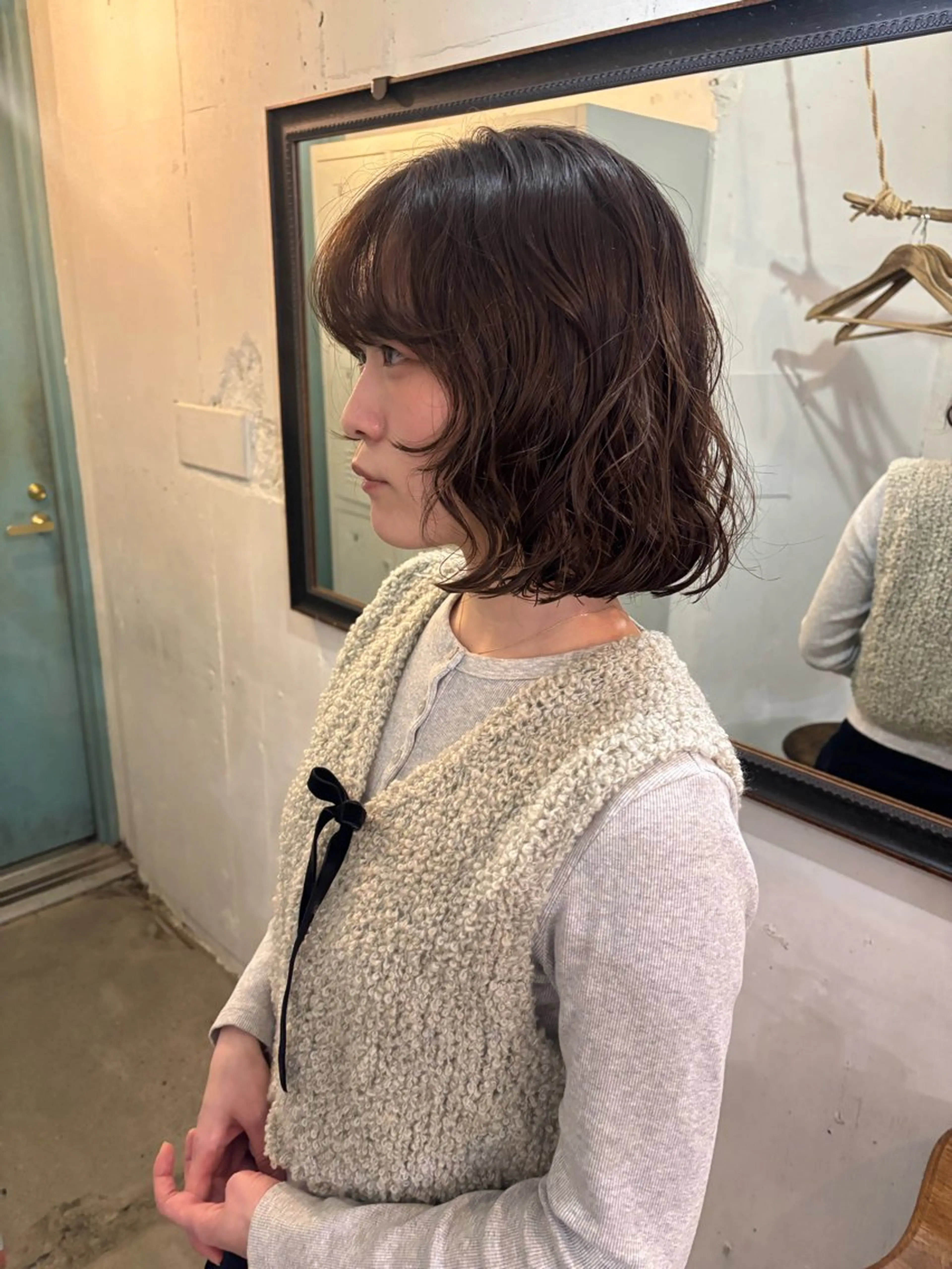 ショート AWESOME所属・うる艶ストレート/ 縮毛矯正 Manaのヘアスタイル