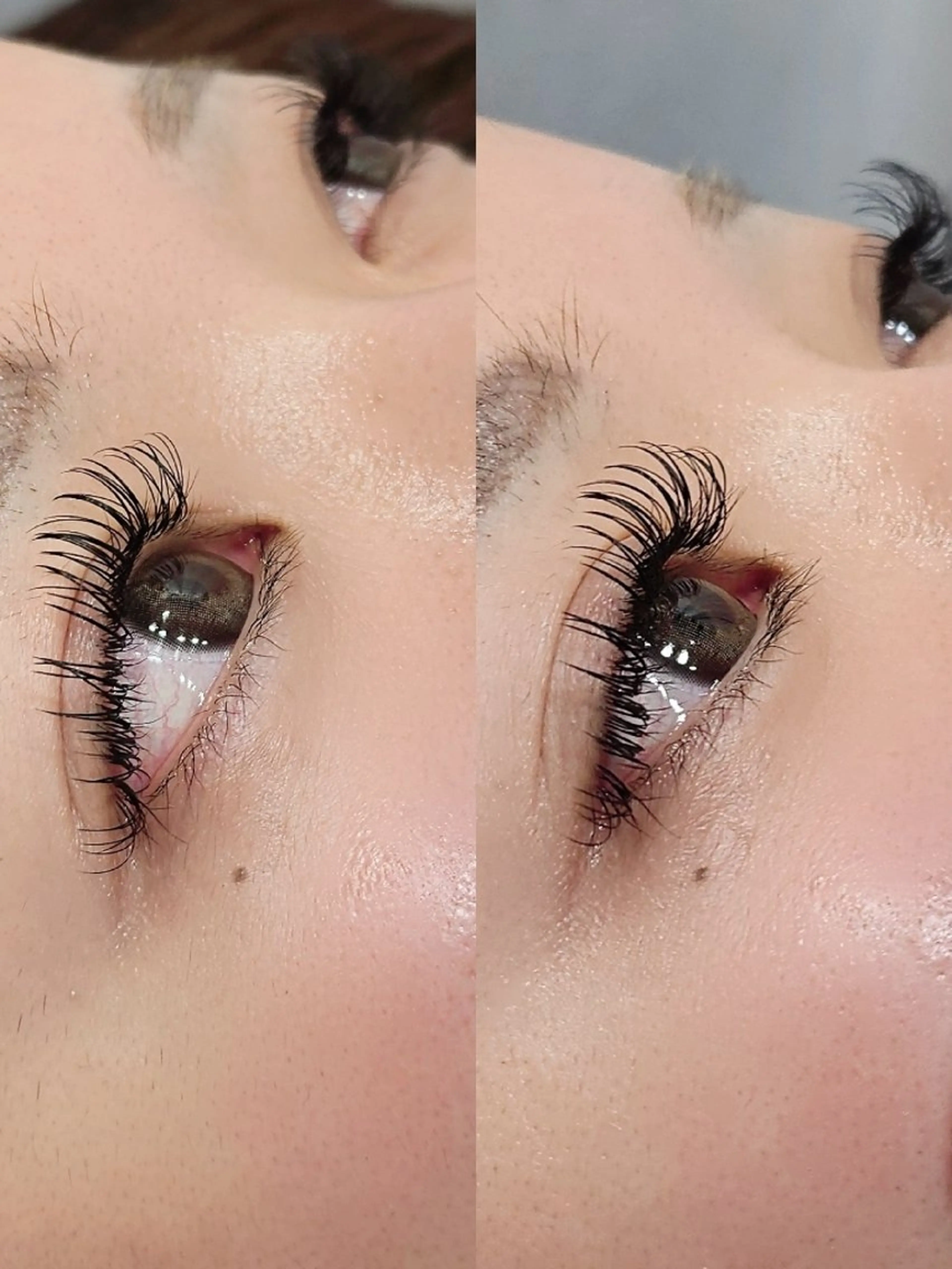 マツエク・マツパ 付け放題 Cカール キュート フラットラッシュ KOU.所属・eye Natsumiのマツエク・マツパデザイン