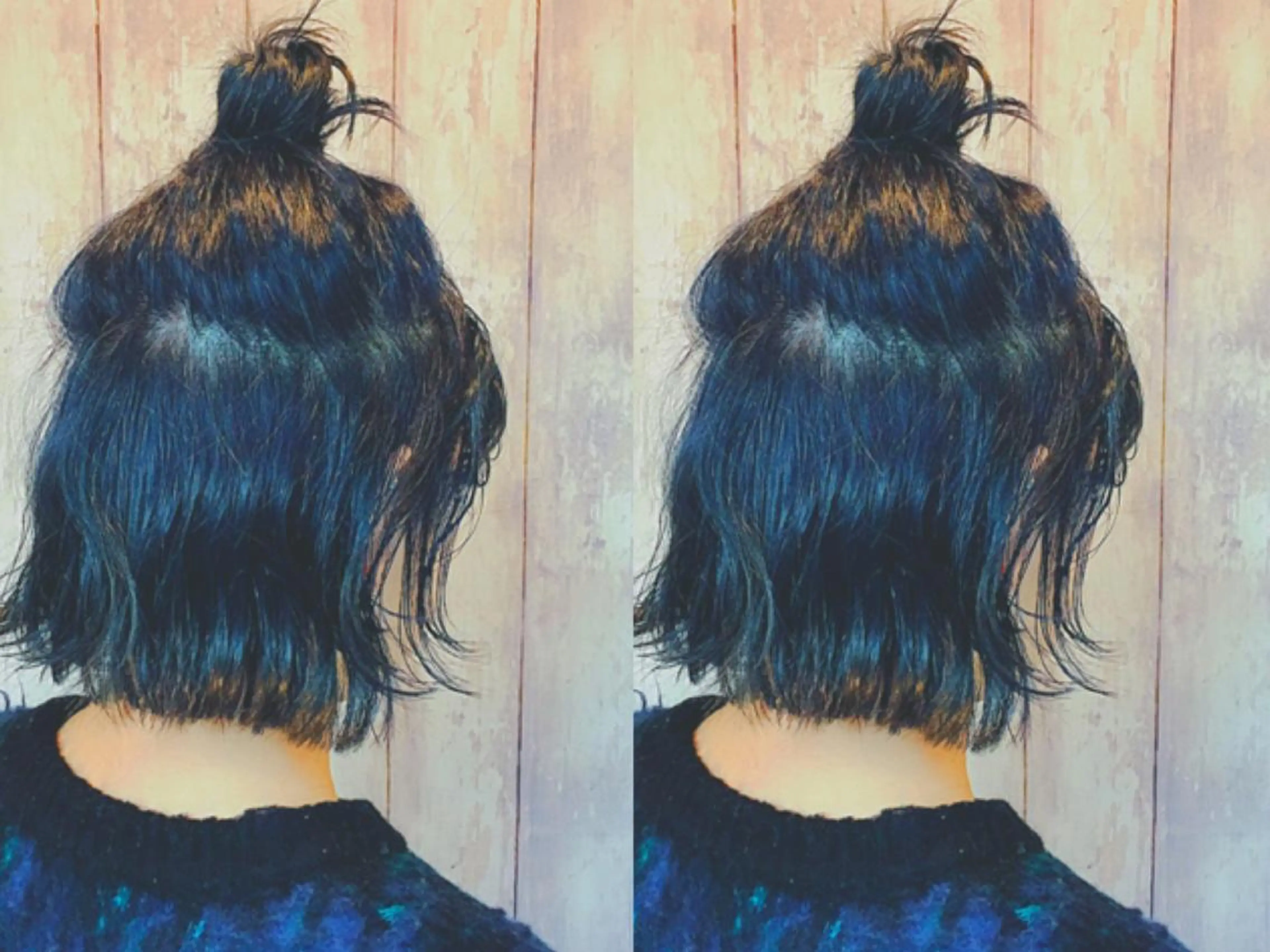 ショート ミディアム カラー ヘアアレンジ boutique misakiのヘアスタイル