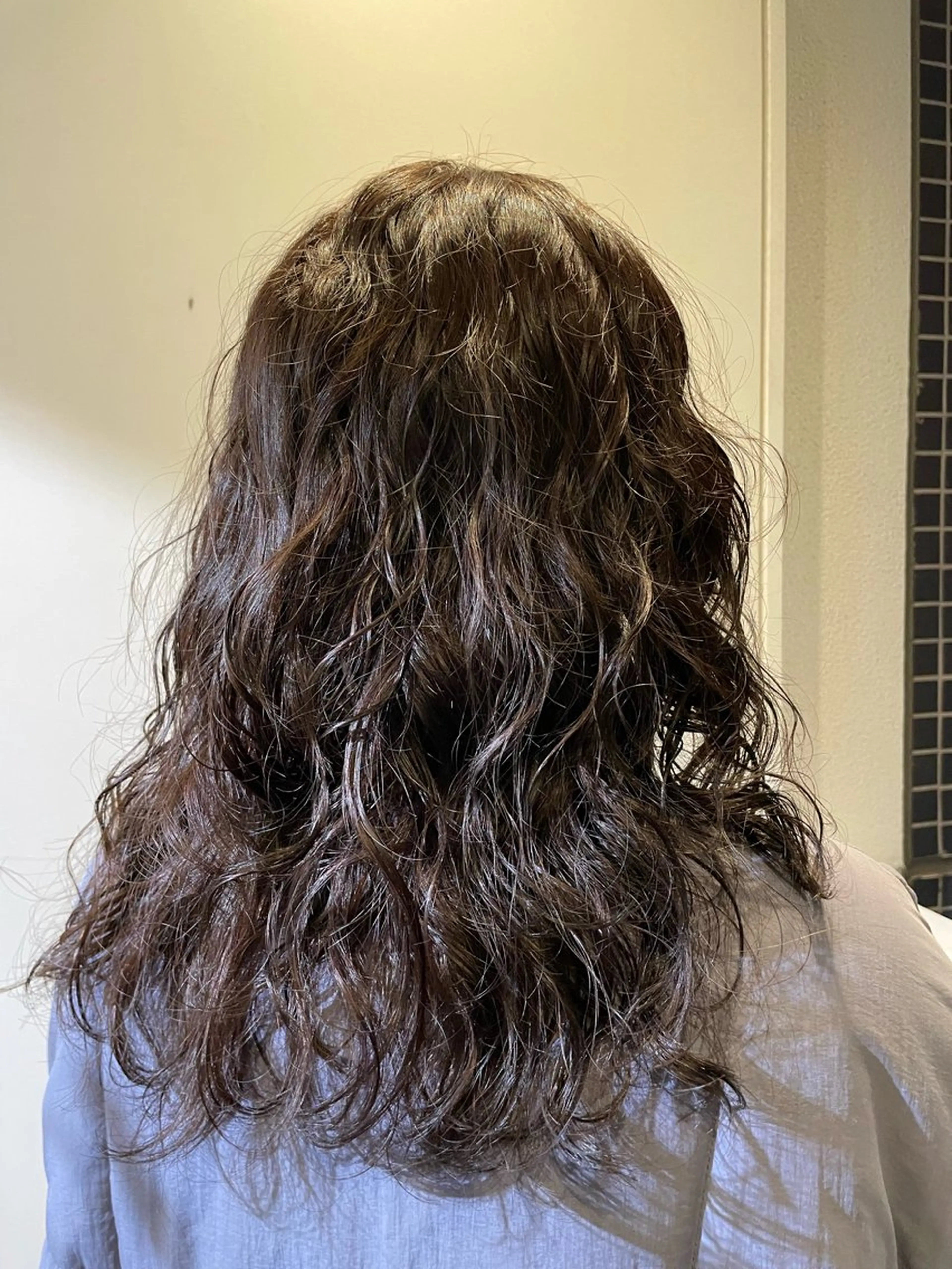 セミロング カラー パーマ カット ヘアカラー パーマ トリートメント Toiro 横浜所属・🎀レイヤー/パーマ カラー/ai🎀のヘアスタイル