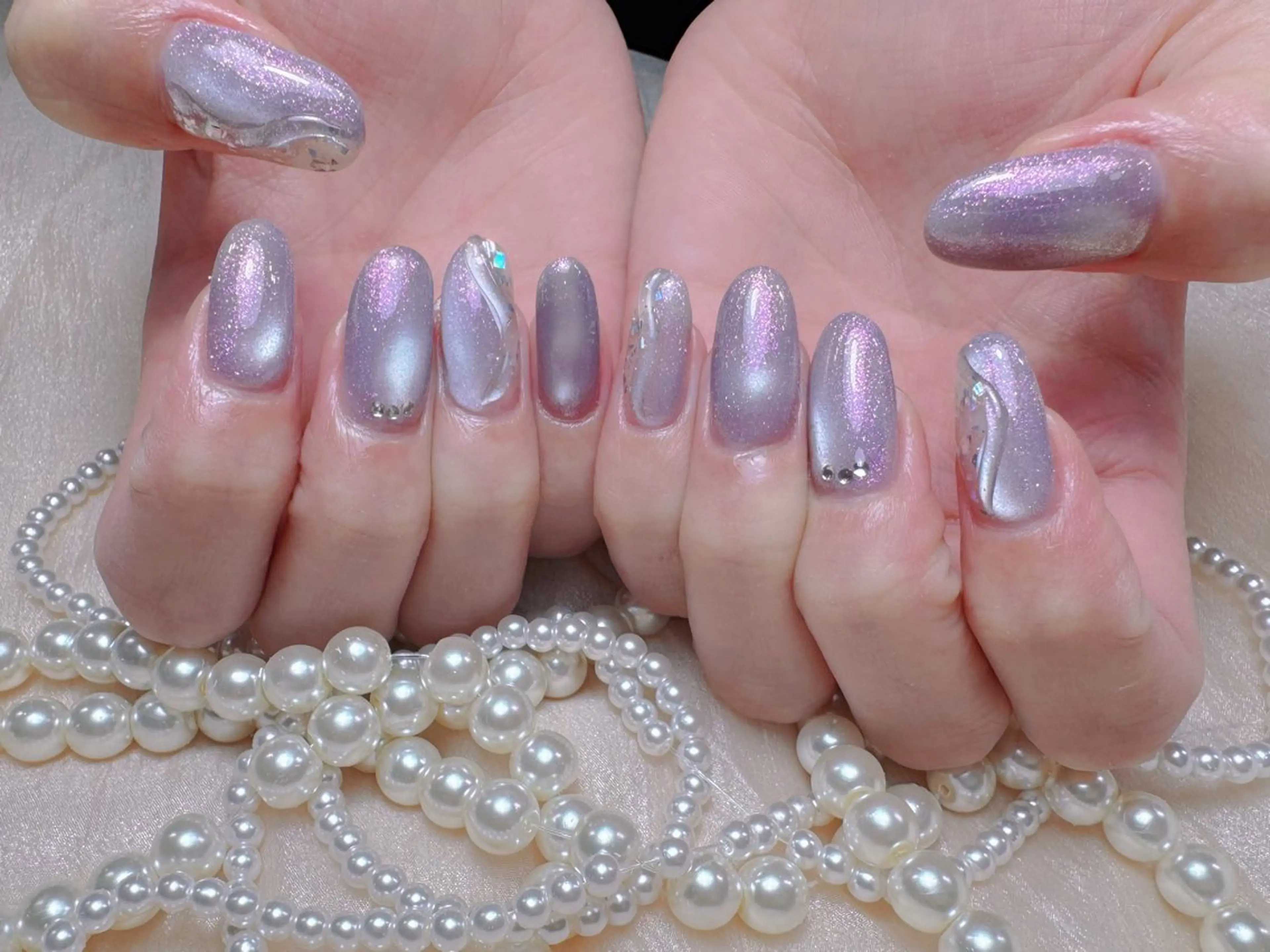 ネイル ハンドネイル マジックミラー所属・マジック ミラーのネイルデザイン