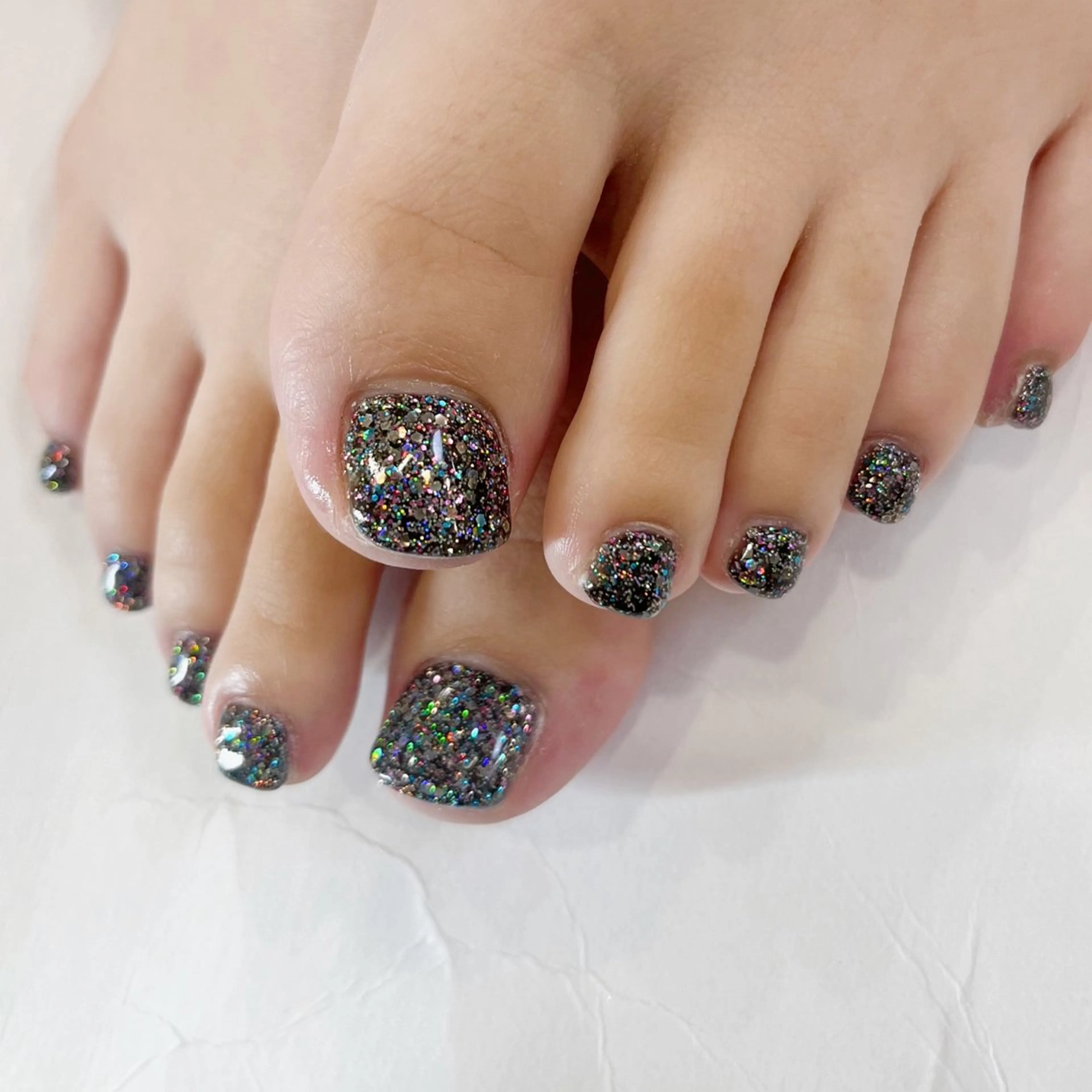 ネイル フットネイル Maya 🧊🫧‪のネイルデザイン