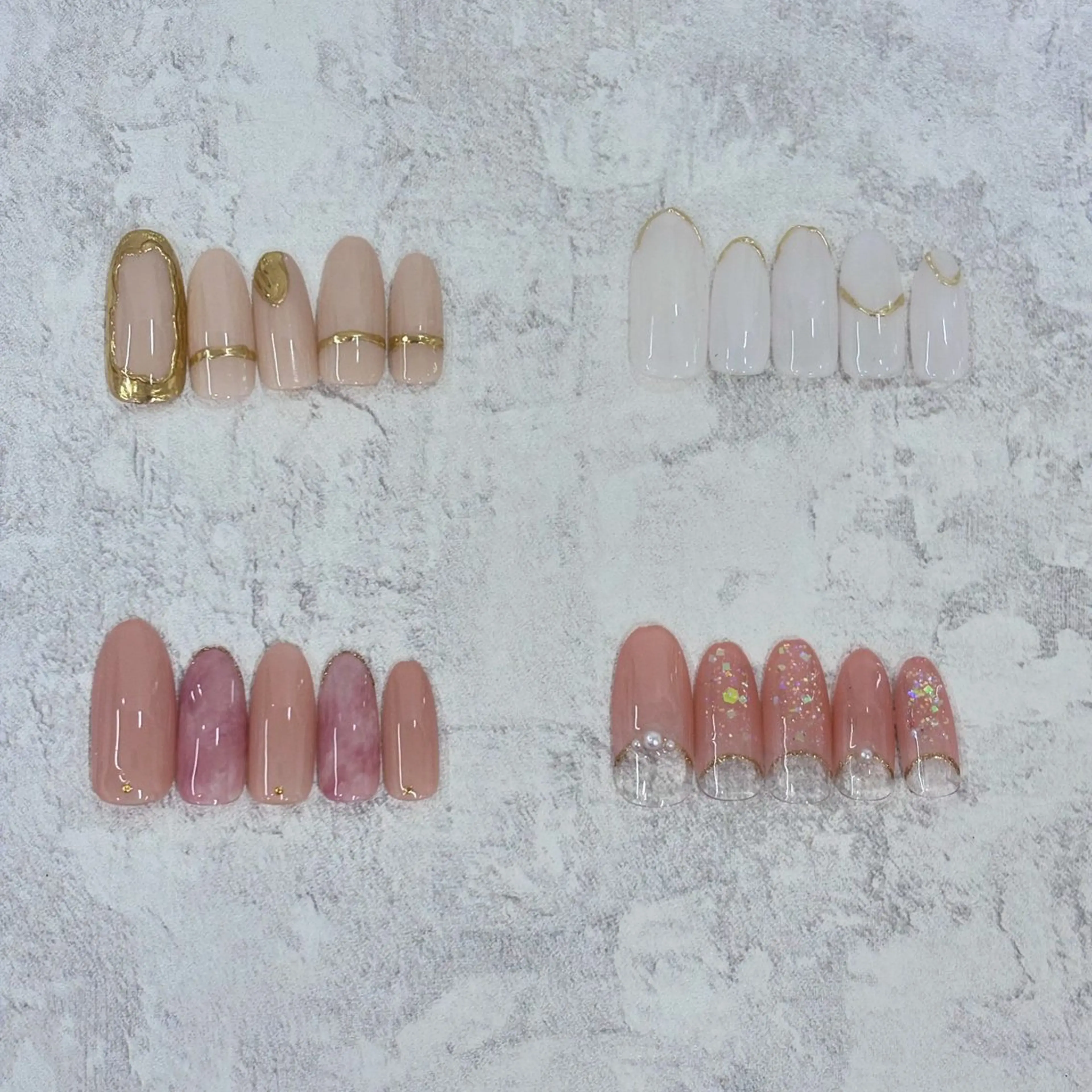 10本アート（オフなし）💅何種類かのサンプルからお選びいただけます😊の写真