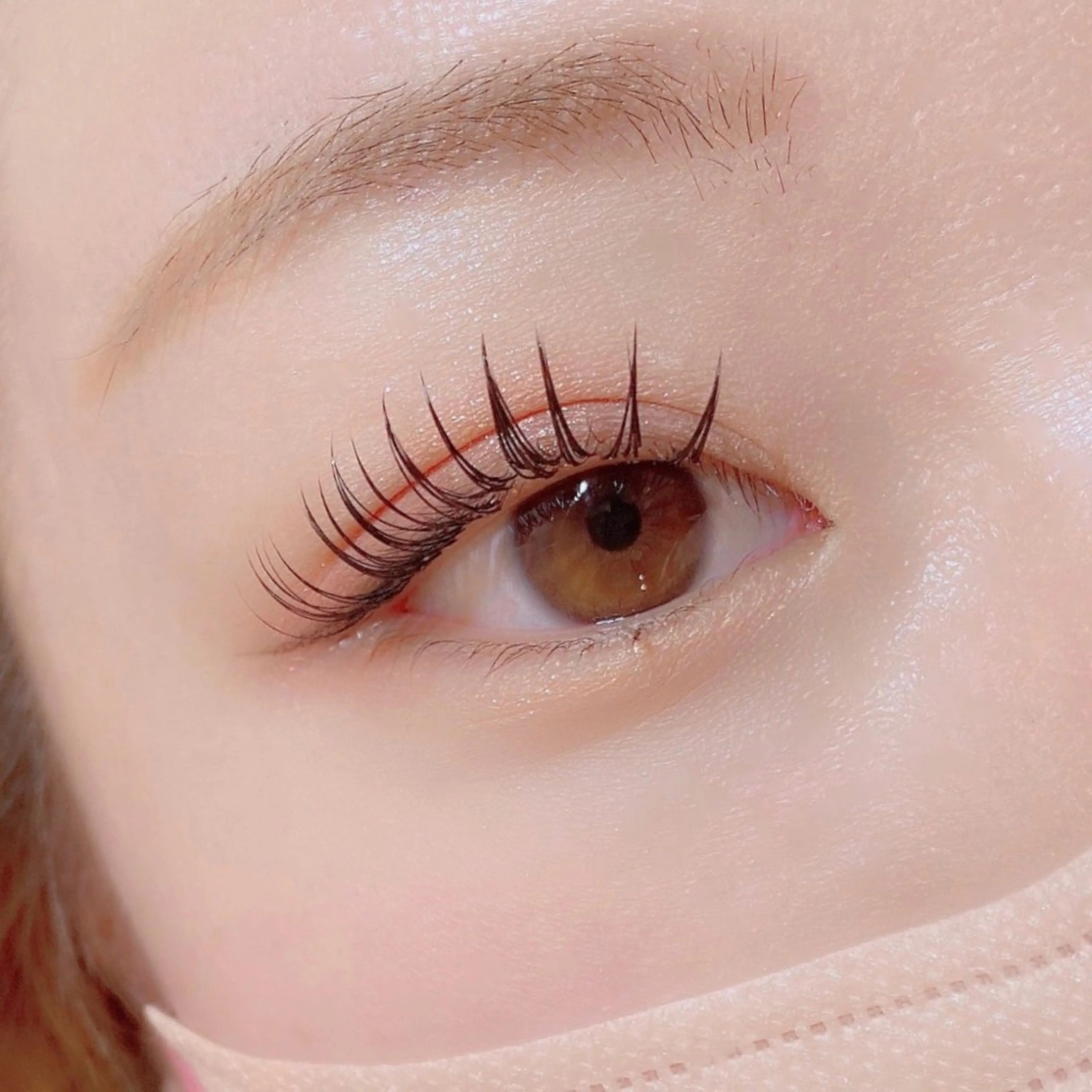 無料モデル❤️まつげエクステ80本​〜​100本🌟梅田駅すぐ❗️トップアイデザイナーの指導も含むレッスンモデルとなります。の写真