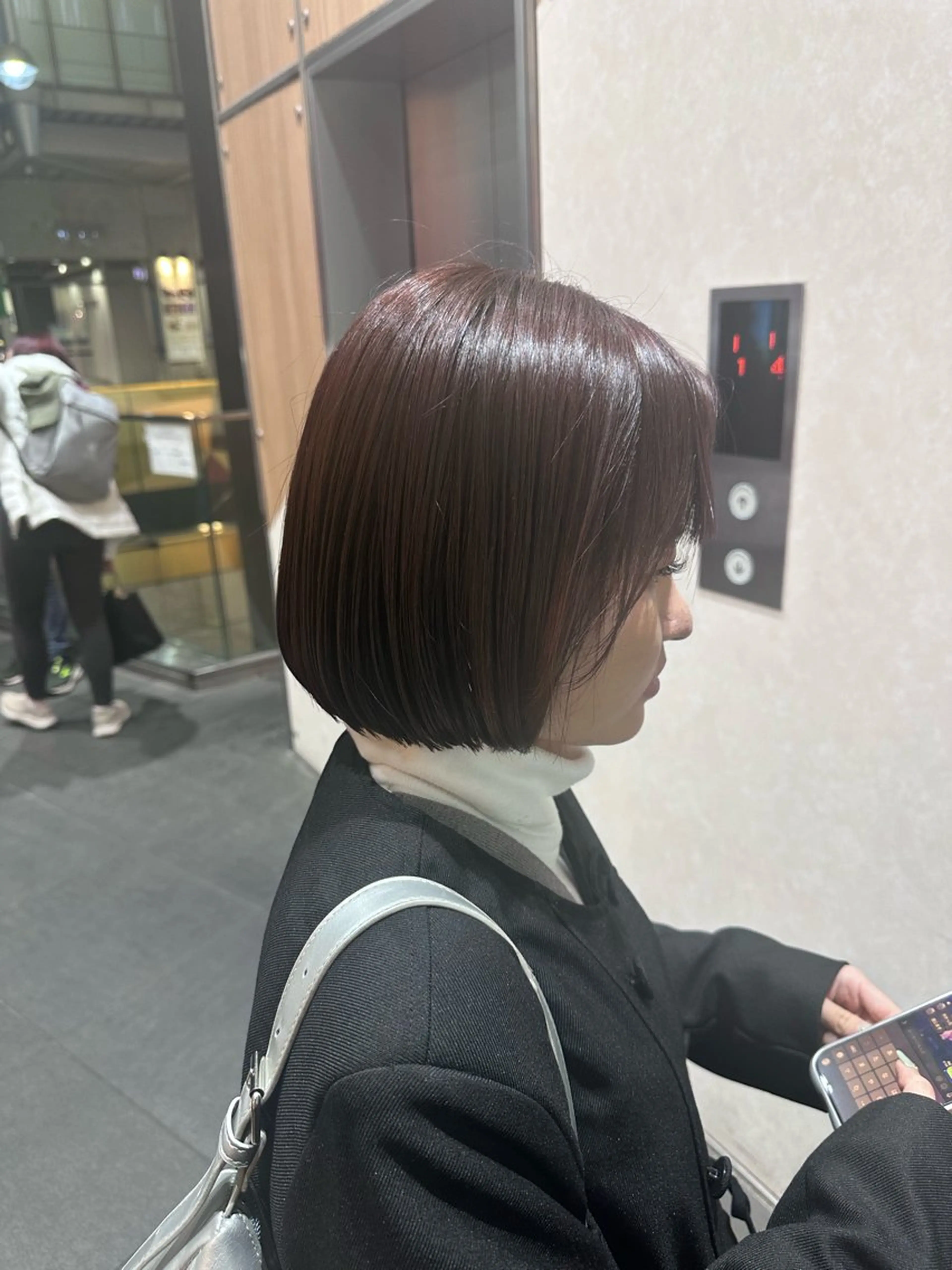 ショート カラー カット ヘアカラー トリートメント 🎀ボブカット🍀 みくのヘアスタイル