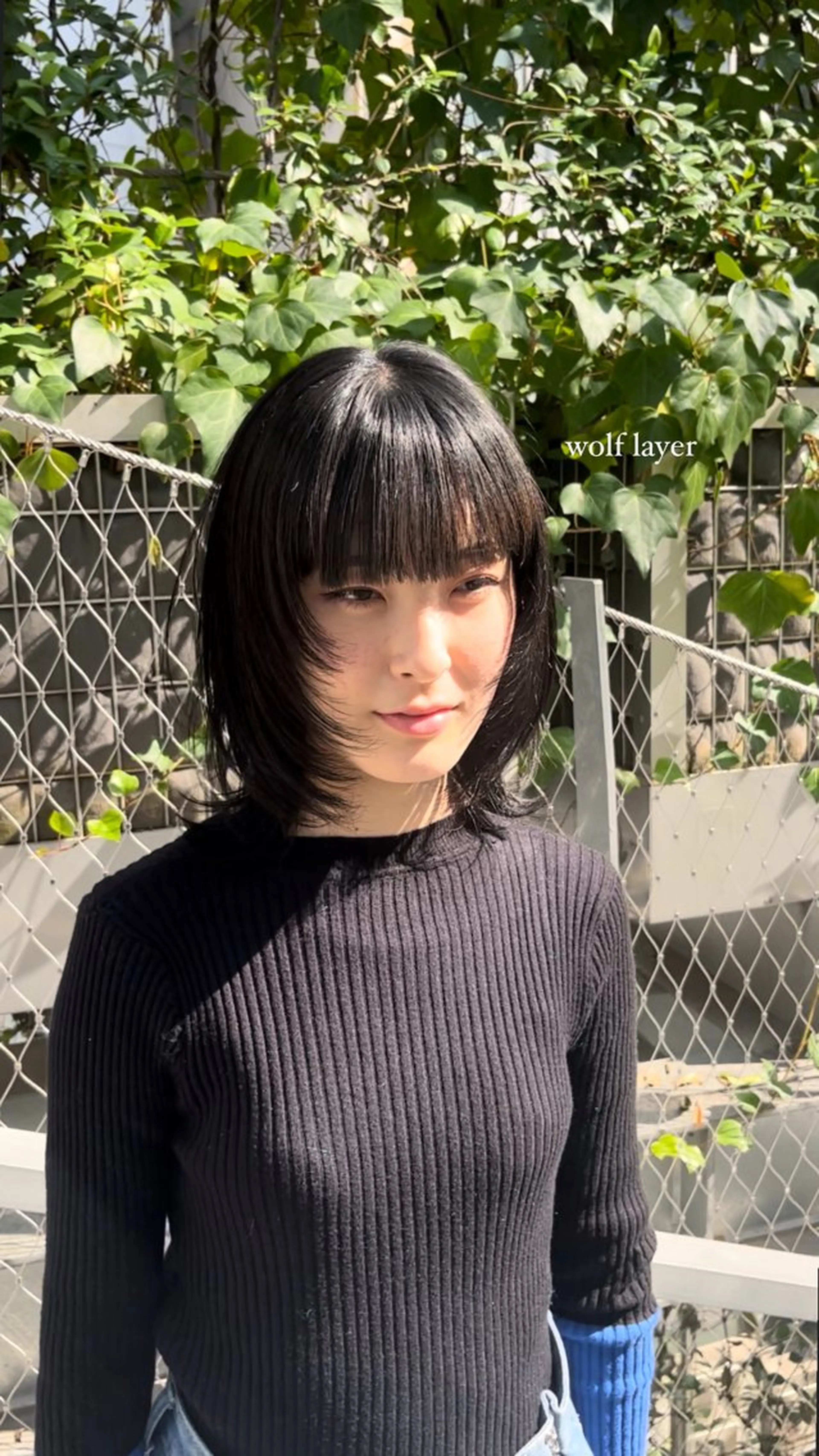 ミディアム 顔周りカット レイヤーカット 石塚 瑛里菜のヘアスタイル