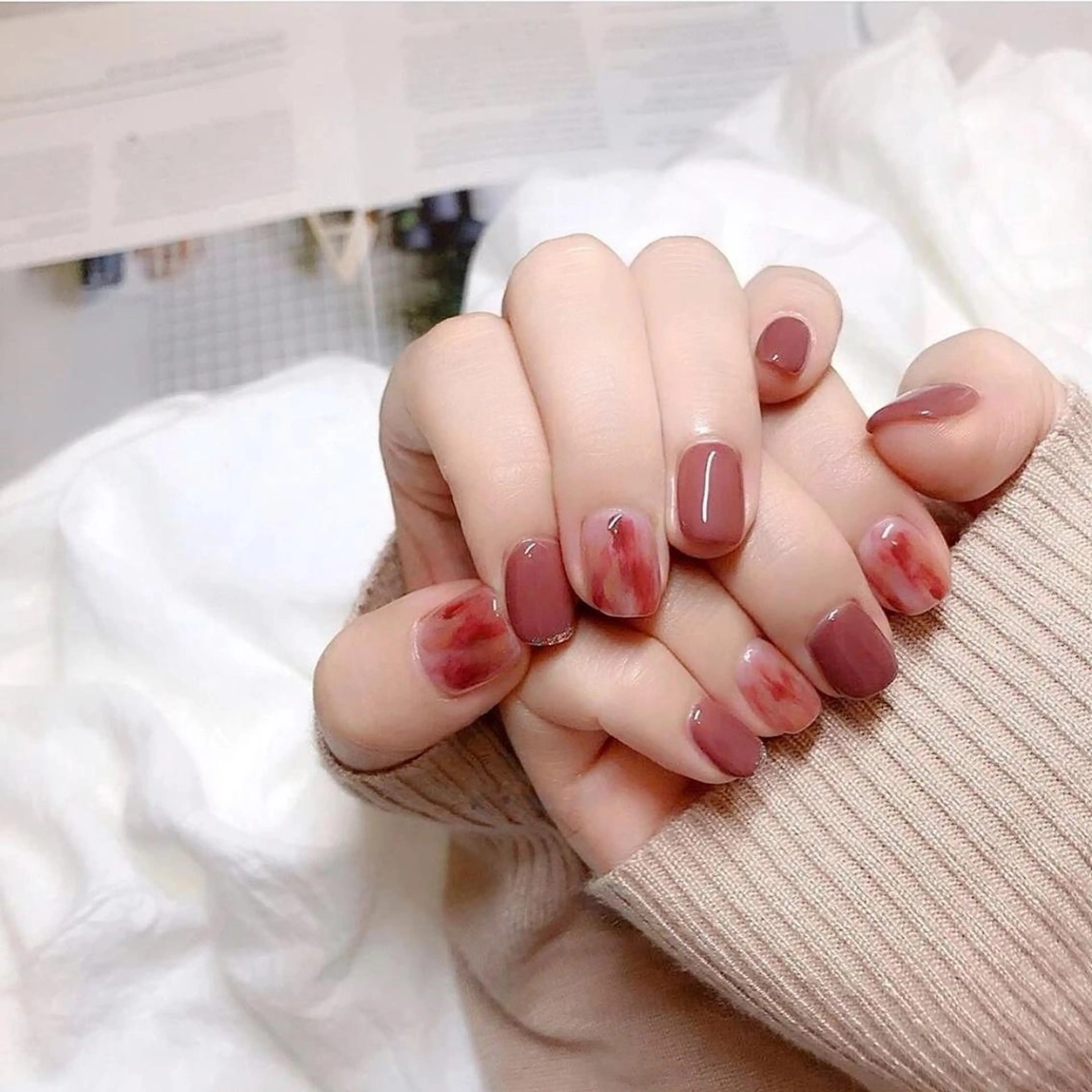 ネイル 💅ネイルサロン ブラン🌈かすみのネイルデザイン