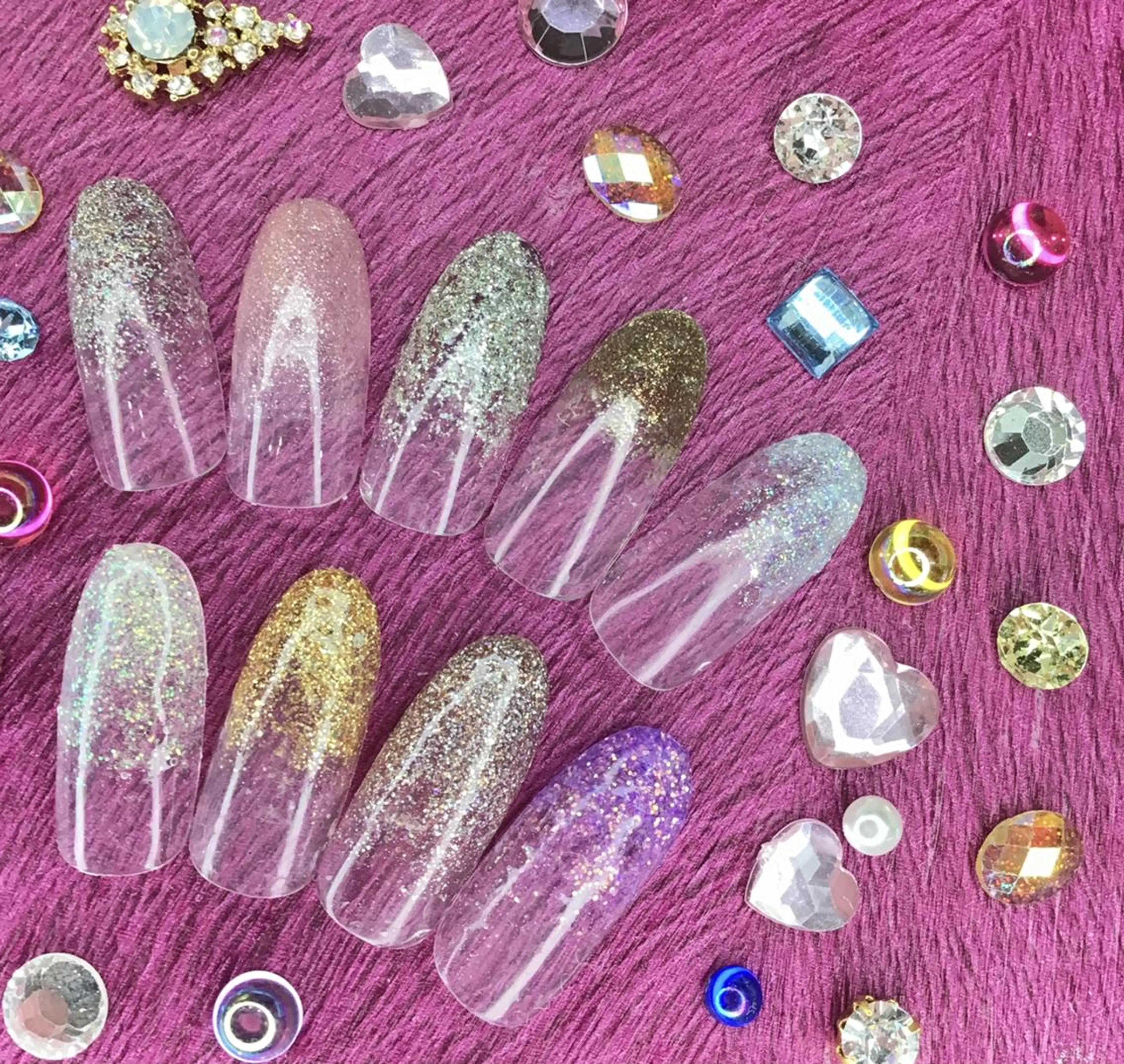 ネイル アートネイル フットネイル フレンチネイル ジェルネイル グラデーション ハンドネイル マグネットネイル💛 Hayakawaのネイルデザイン