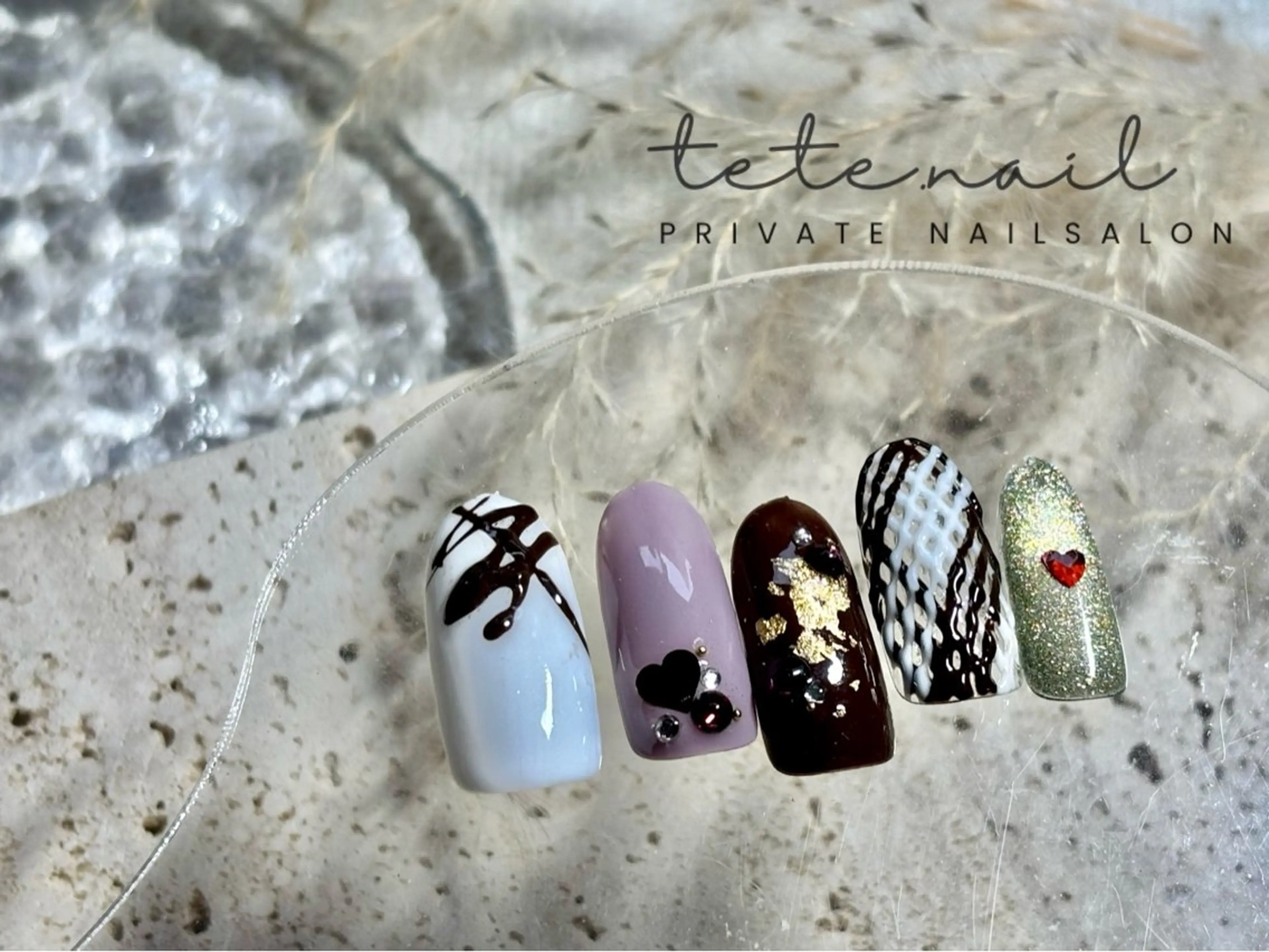 ネイル ハンドネイル tete. nailのネイルデザイン