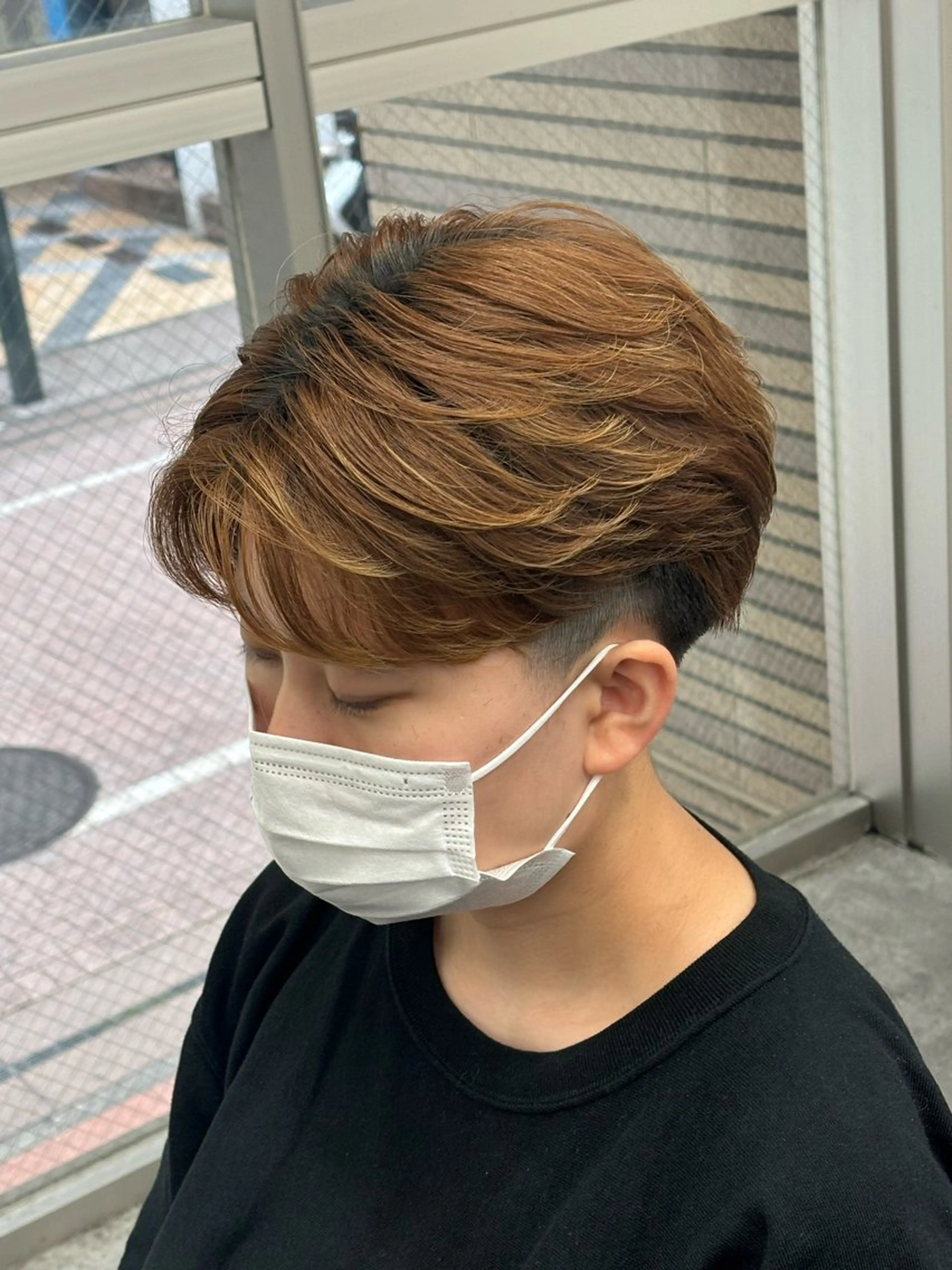 ショート パーマ メンズ カット パーマ ヘアセット お悩み解消✨/ メンズパーマ✨/直樹のヘアスタイル