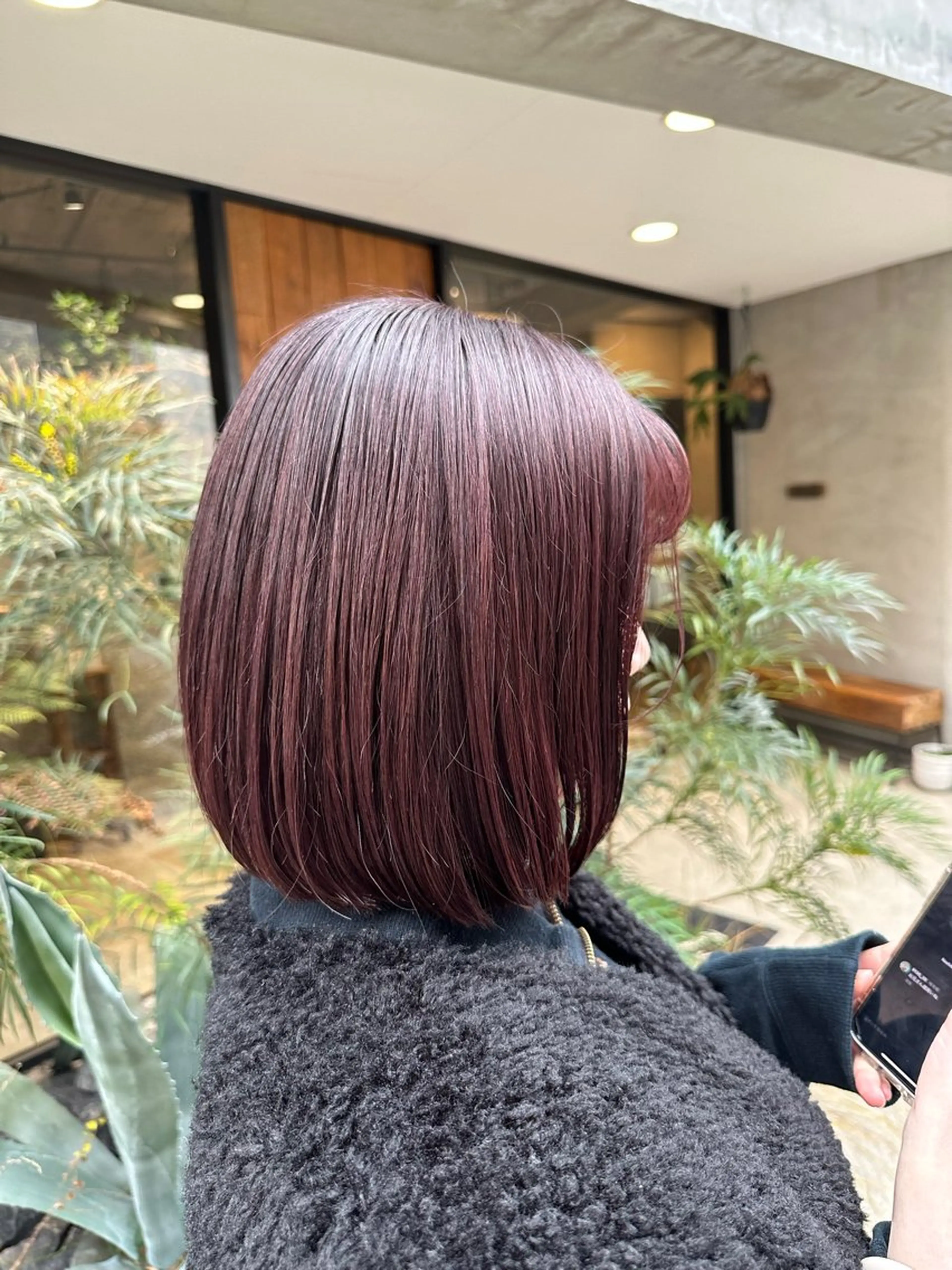 ショート カラー ブラウンカラー ピンクカラー ピンクブラウン 栄/レイヤーカット /オリーブ/傑🦥のヘアスタイル