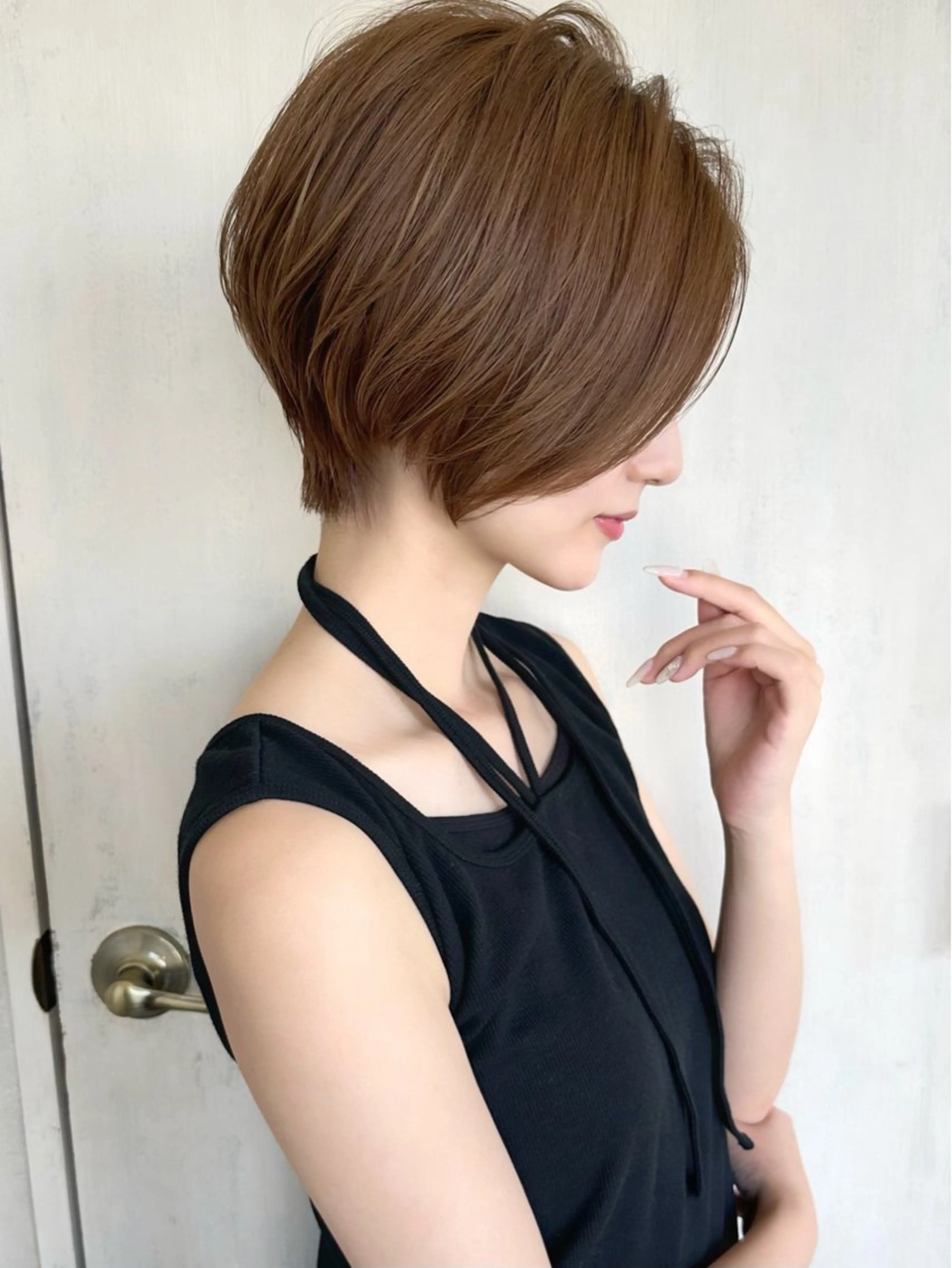 ショート カラー ショートボブ ボブ 似合わせカット ショートヘア 小顔カット カット ヘアカラー トリートメント ショート、ボブの神✨ 峯朋也✂︎✨のヘアスタイル