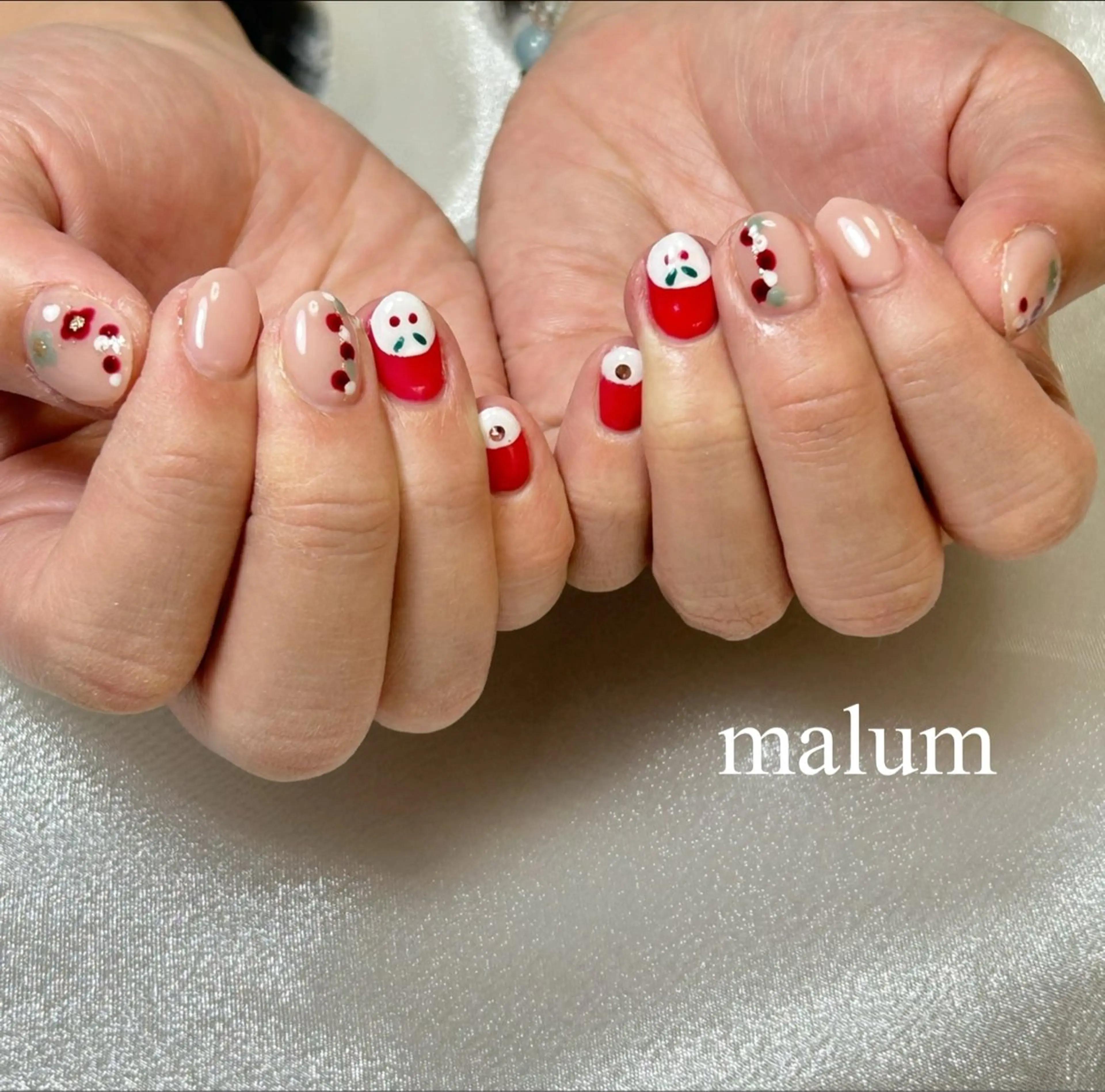 ネイル ハンドネイル malum nailのネイルデザイン