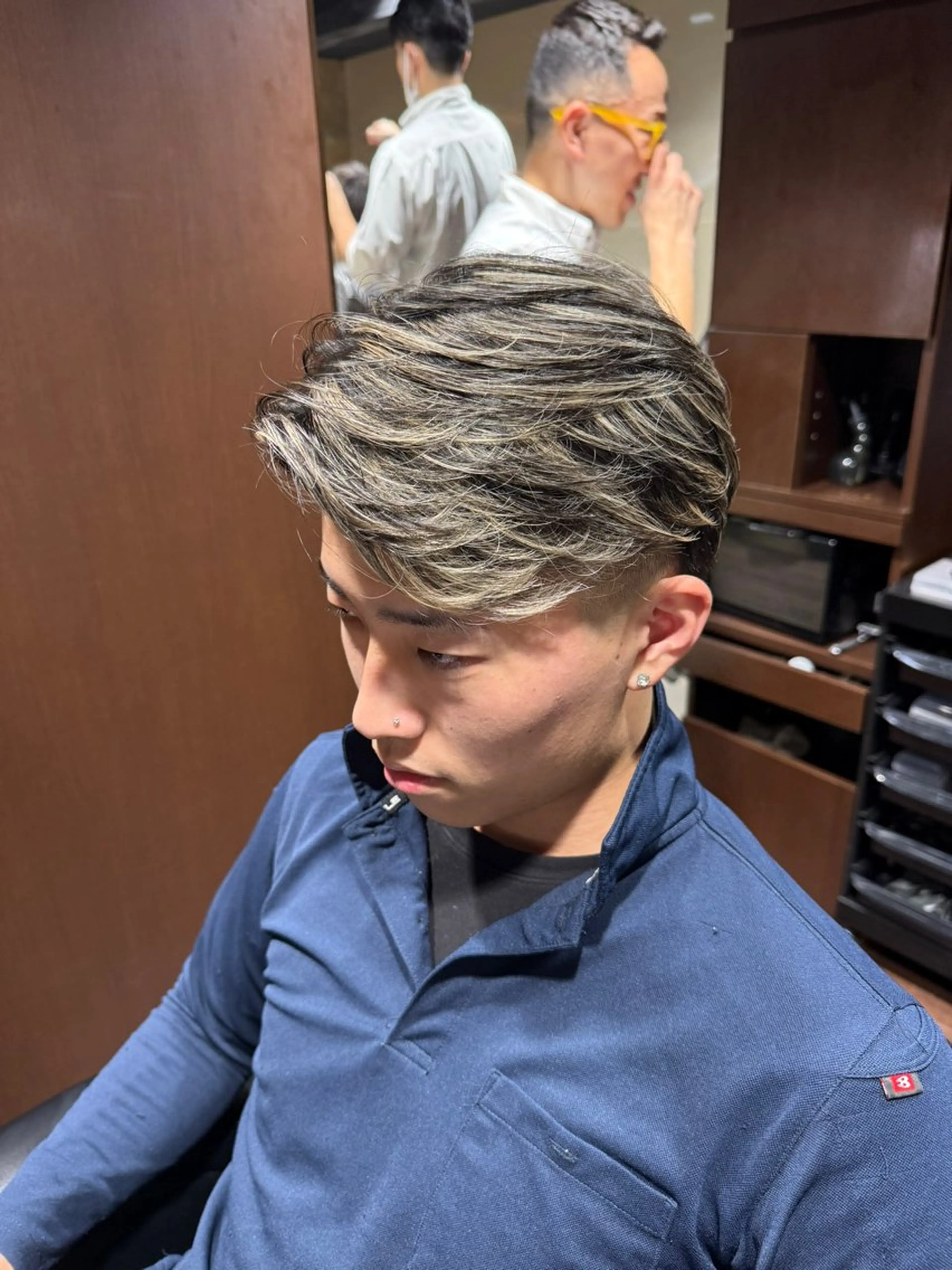 メンズ ヒロ銀座 八重洲店所属・髙橋 律稀のヘアスタイル