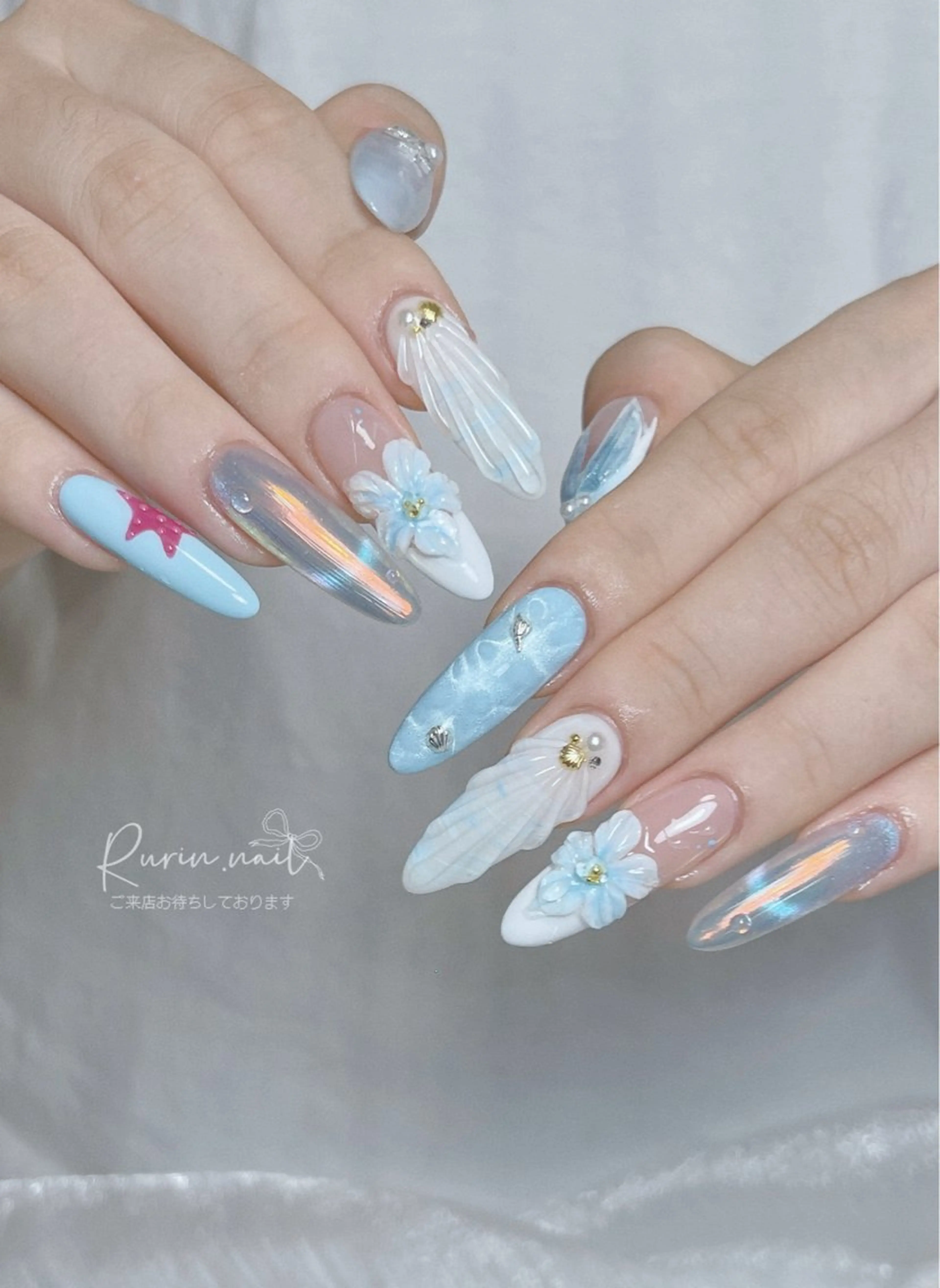 ネイル ハンドネイル ルリン サロン💅のネイルデザイン