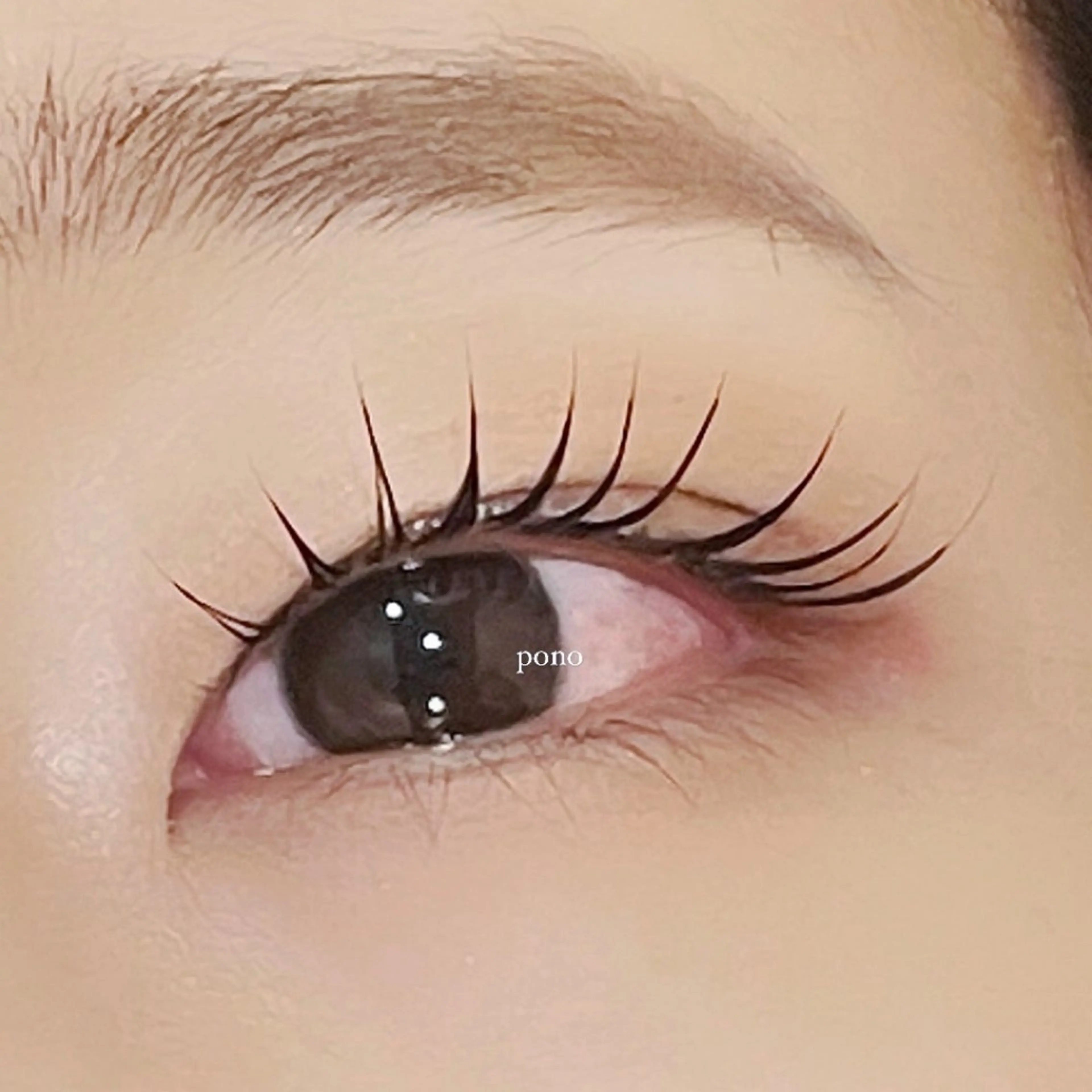 マツエク・マツパ マツパ pono大宮東口店 店長🩰AOHA🩰のマツエク・マツパデザイン