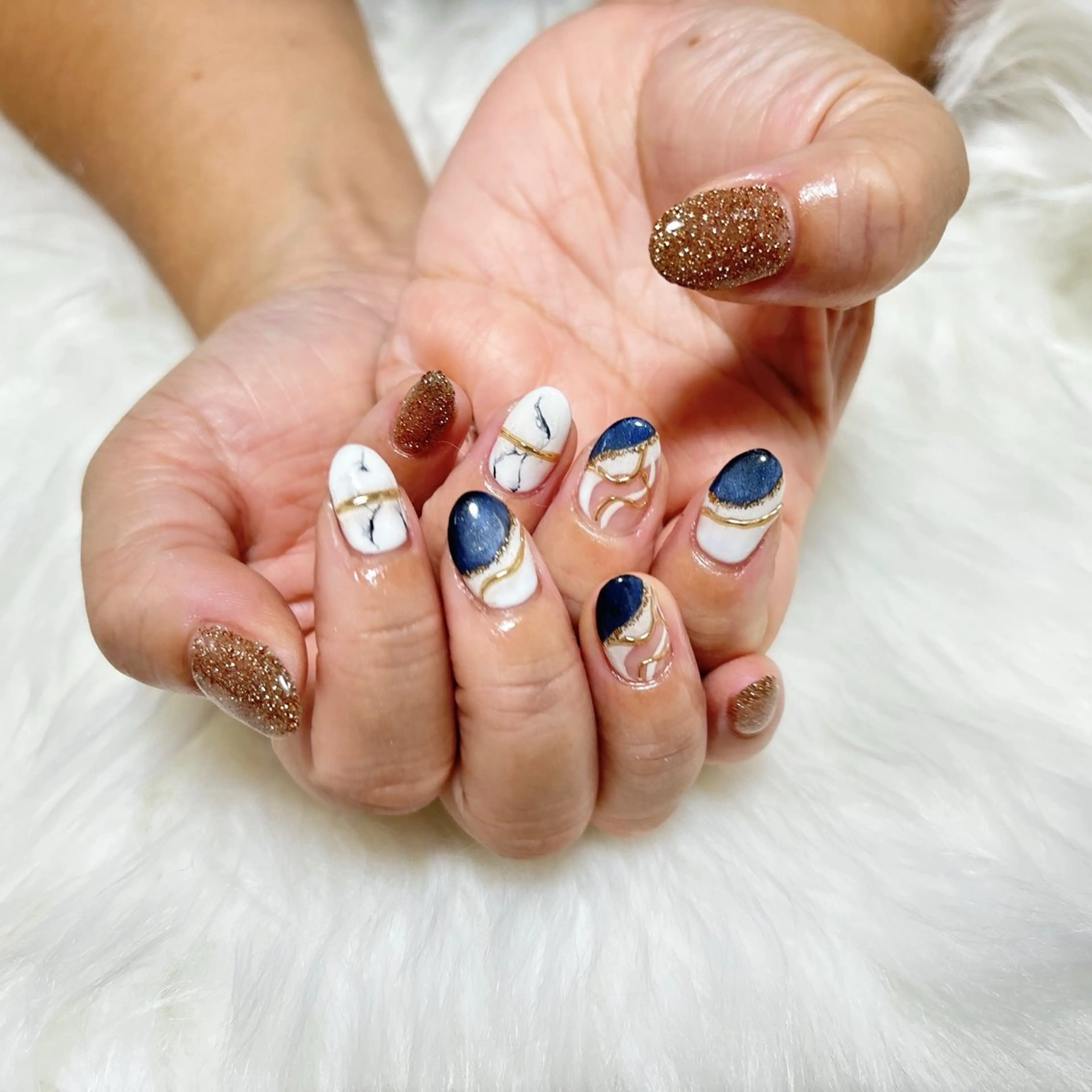 ネイル 愛川町 あんすりうむのネイルデザイン