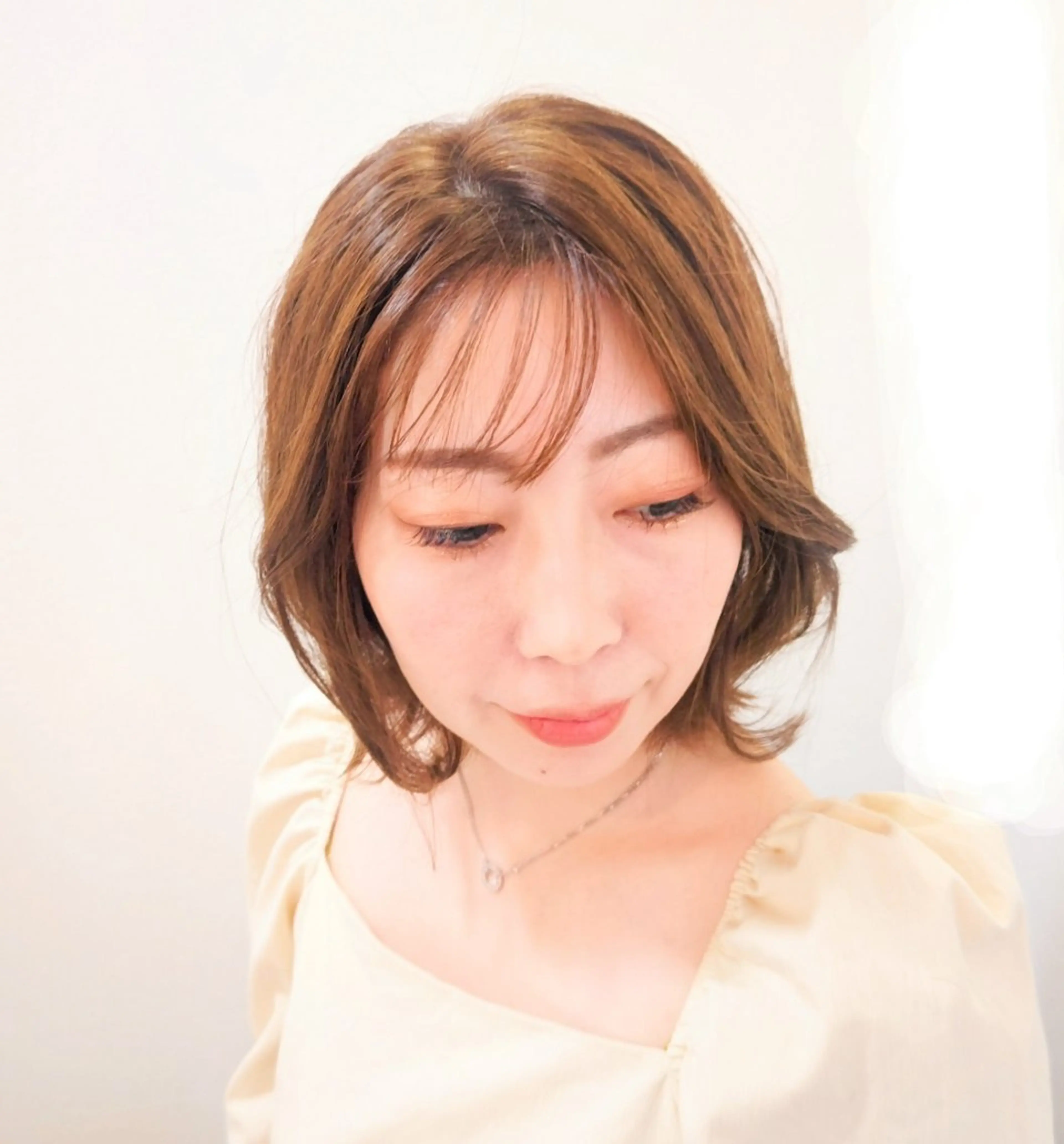 ミディアム カラー 美容室placer所属・髪質改善☆稲垣貴士 【プラセル】高蔵寺のヘアスタイル