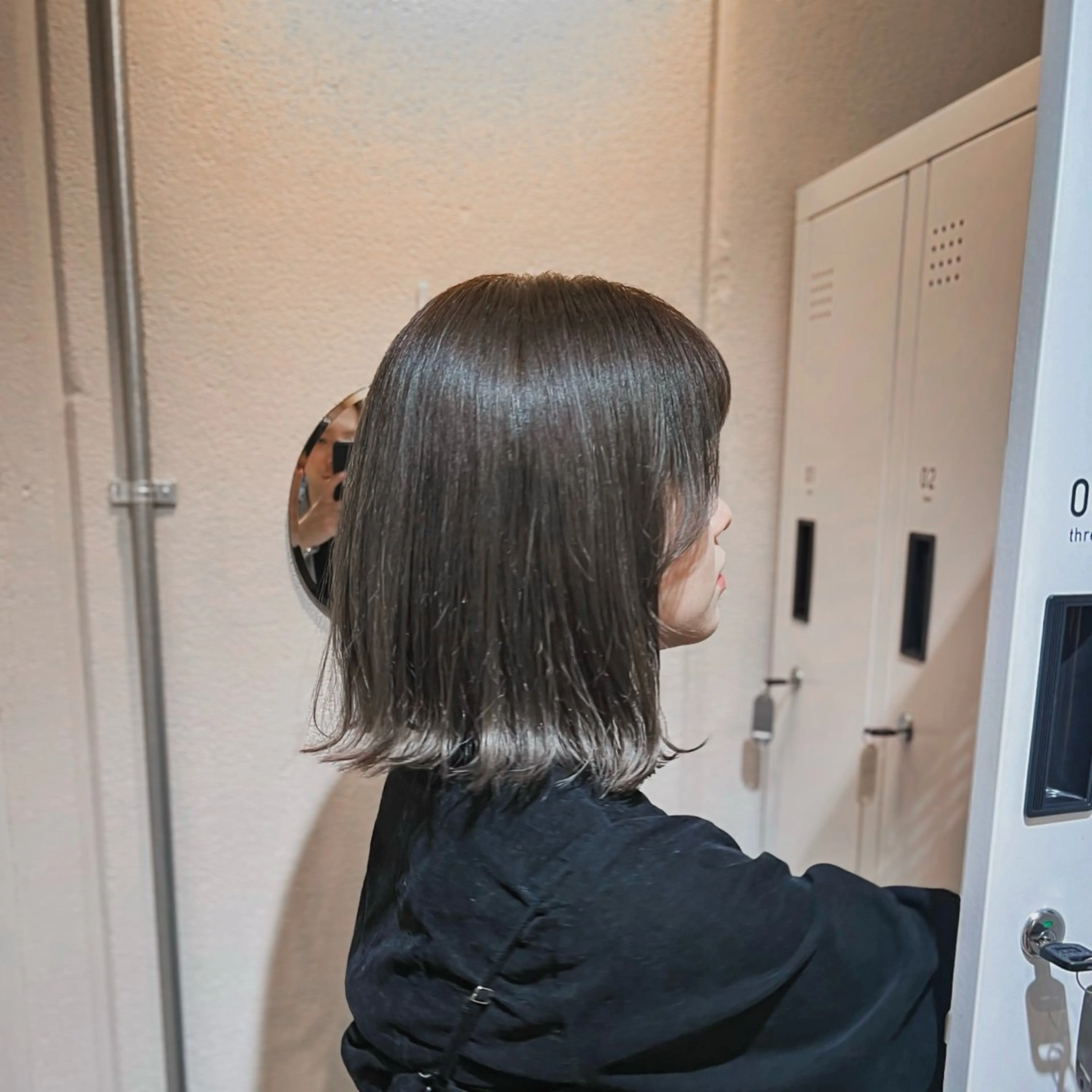 ミディアム カラー ブリーチ ケアブリーチ ダブルカラー グレージュ カット ヘアカラー トリートメント quon RYUYA /レイヤー✂️のその他イメージ