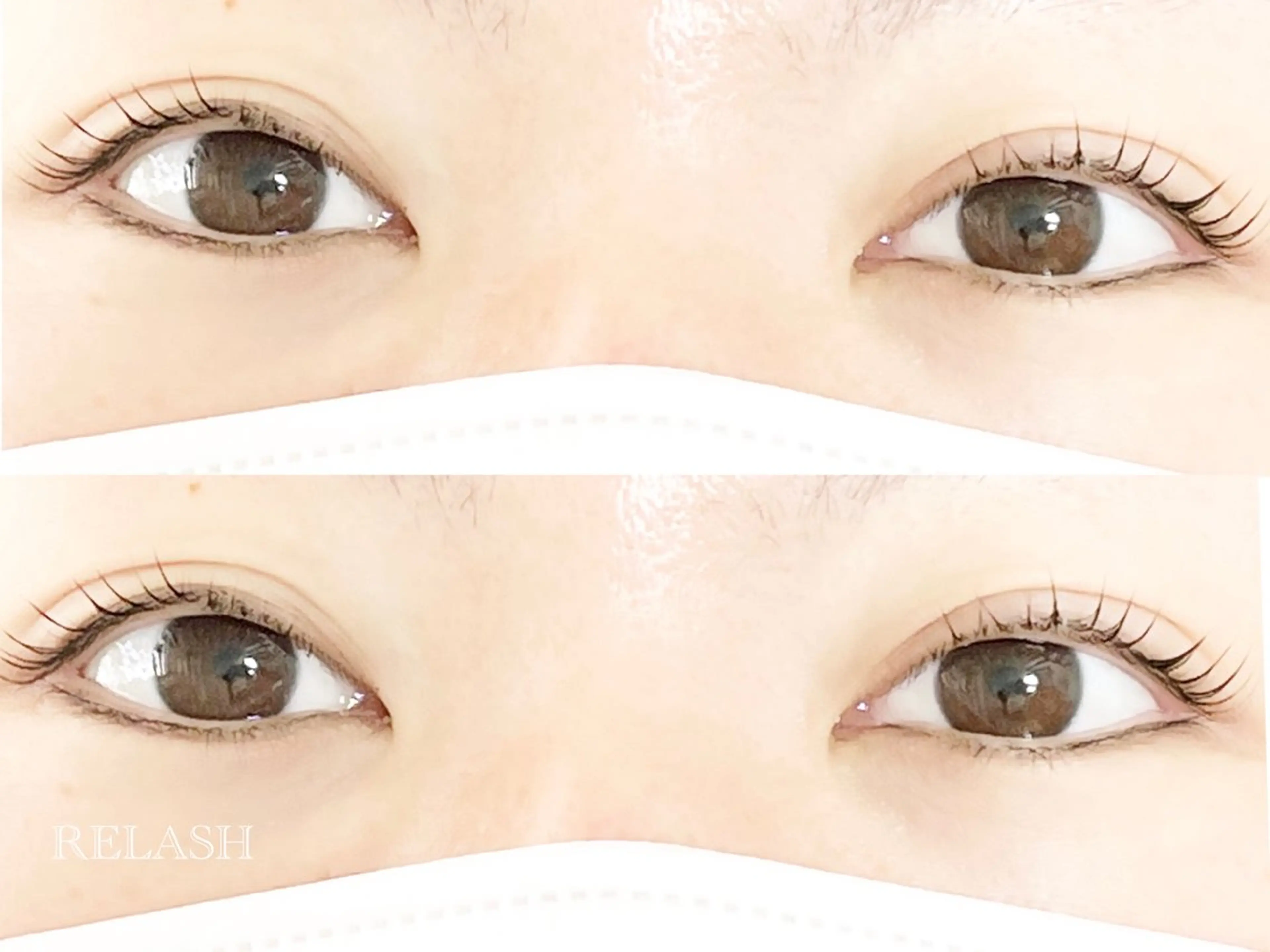 マツエク・マツパ パリジェンヌラッシュリフト 長谷川 結奈のマツエク・マツパデザイン