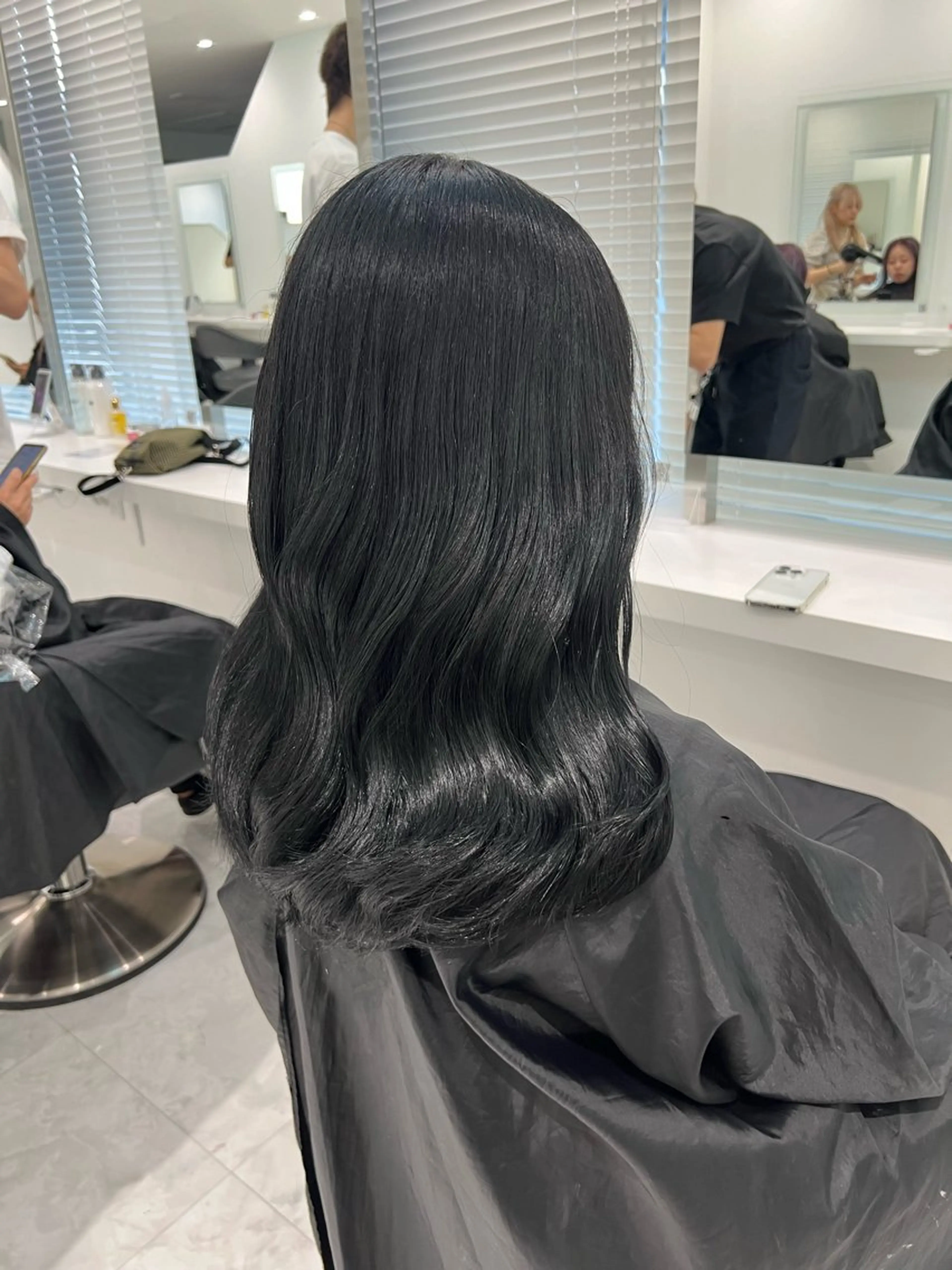 ロング カラー カット ヘアカラー トリートメント ヘッドスパ ヘアセット 💖SAE💖 銀座美容師のヘアスタイル