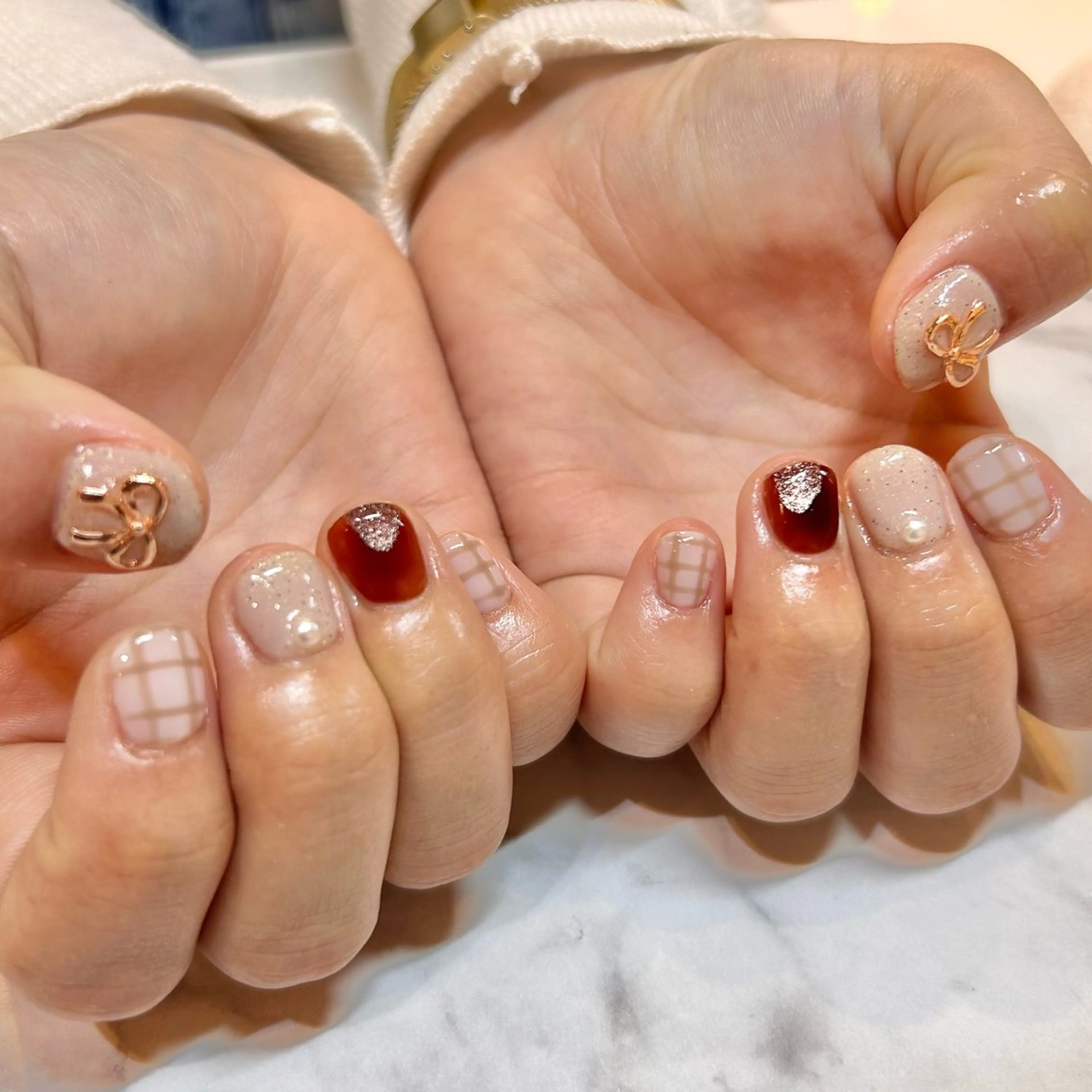 ネイル Bianca栄店 みさとのネイルデザイン