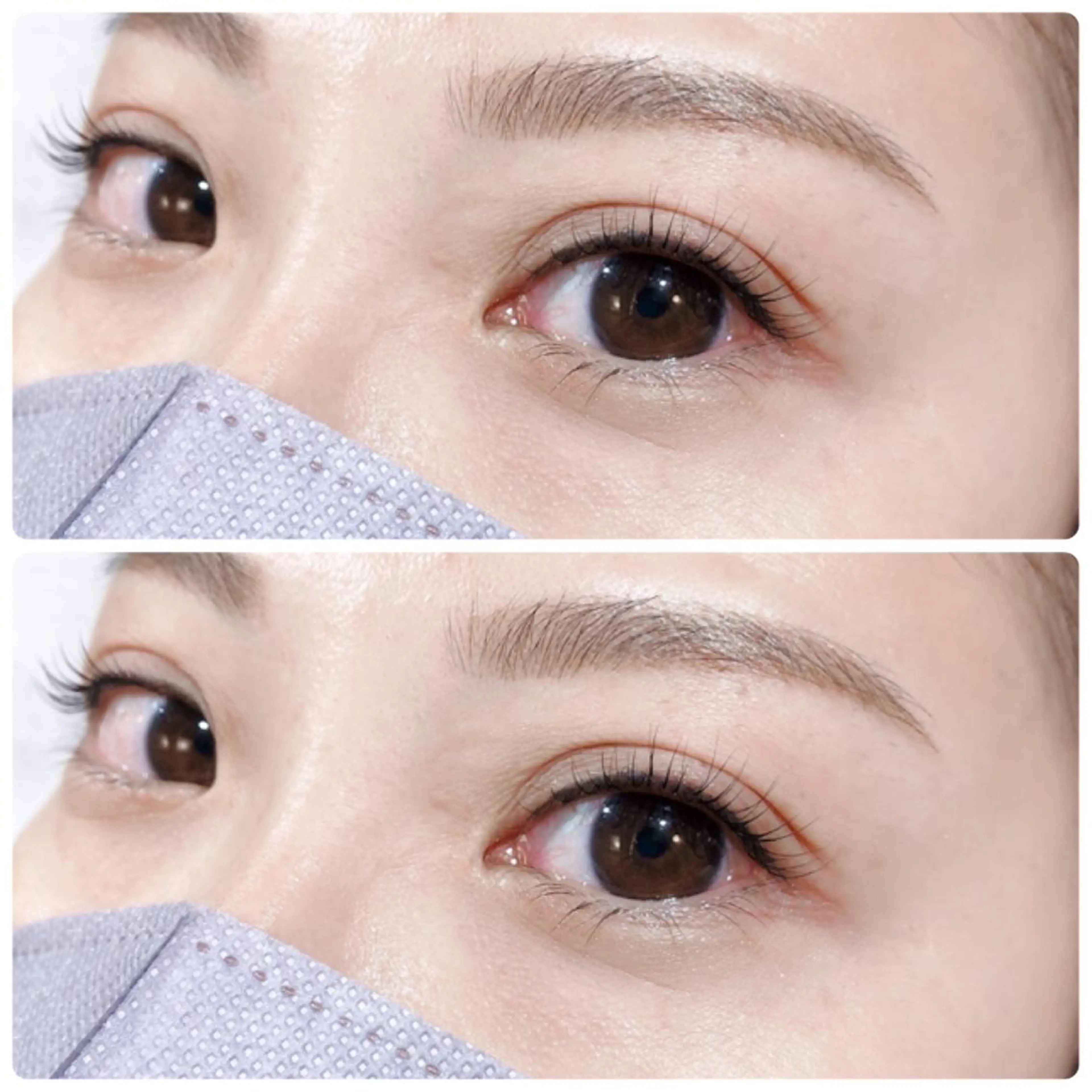 マツエク・マツパ 一重×まつ毛パーマ 渋谷 志保の眉毛・アイブロウイメージ