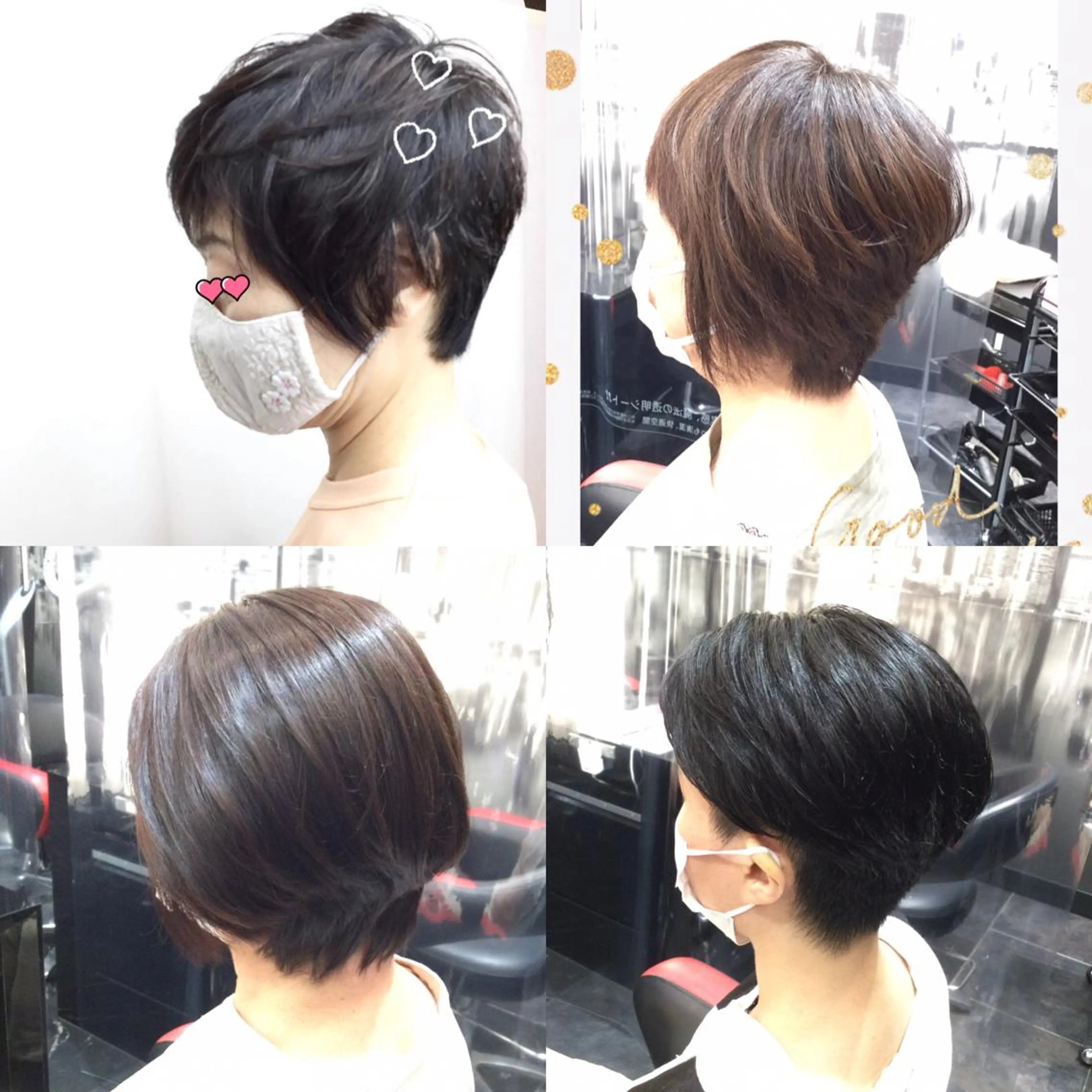 ショート Annon プライベートサロンのヘアスタイル