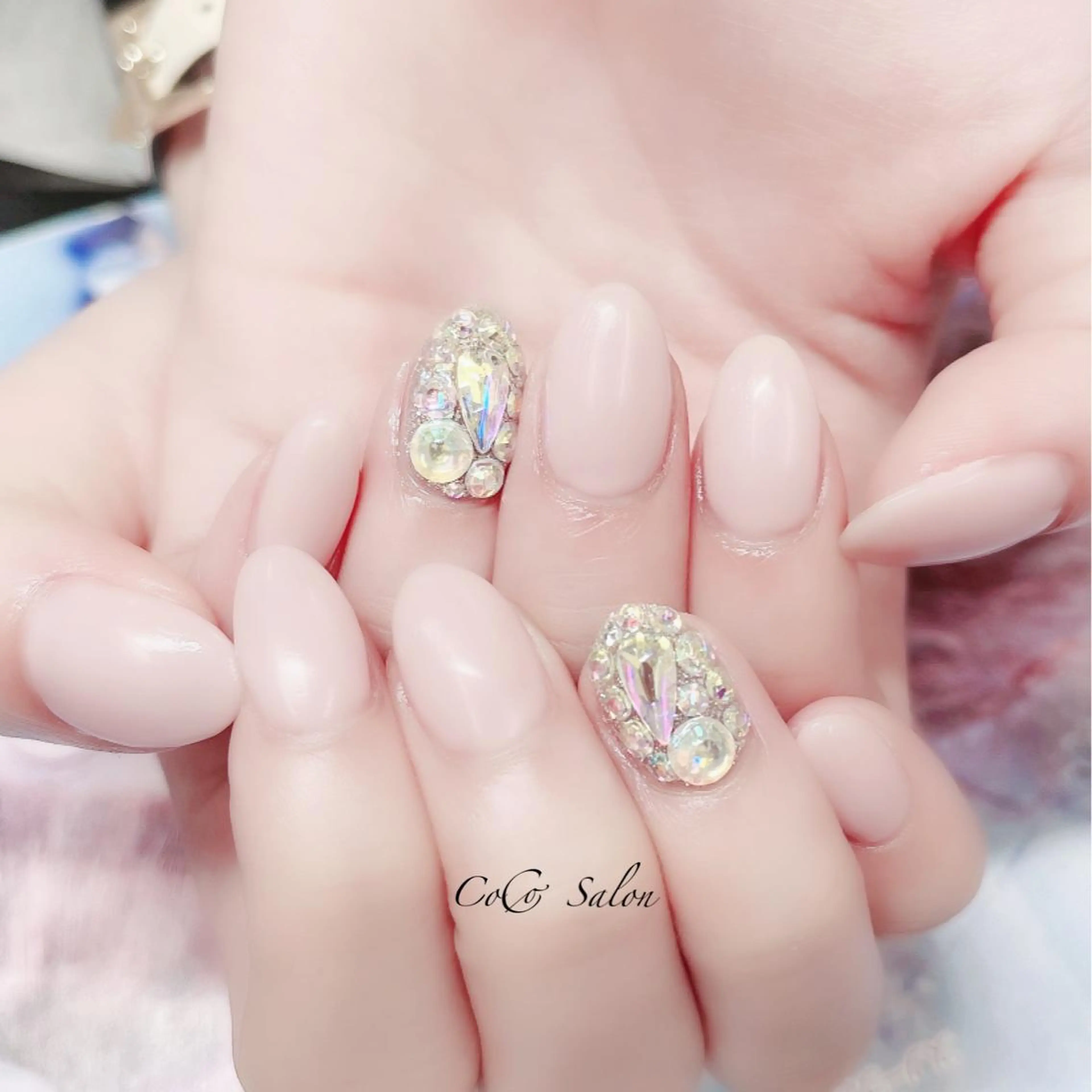 ネイル 長さ出し ジェルネイル オフィスネイル ワンカラーネイル パラジェル ハンドネイル CoCoSalon ネイル/まつ毛予約のネイルデザイン