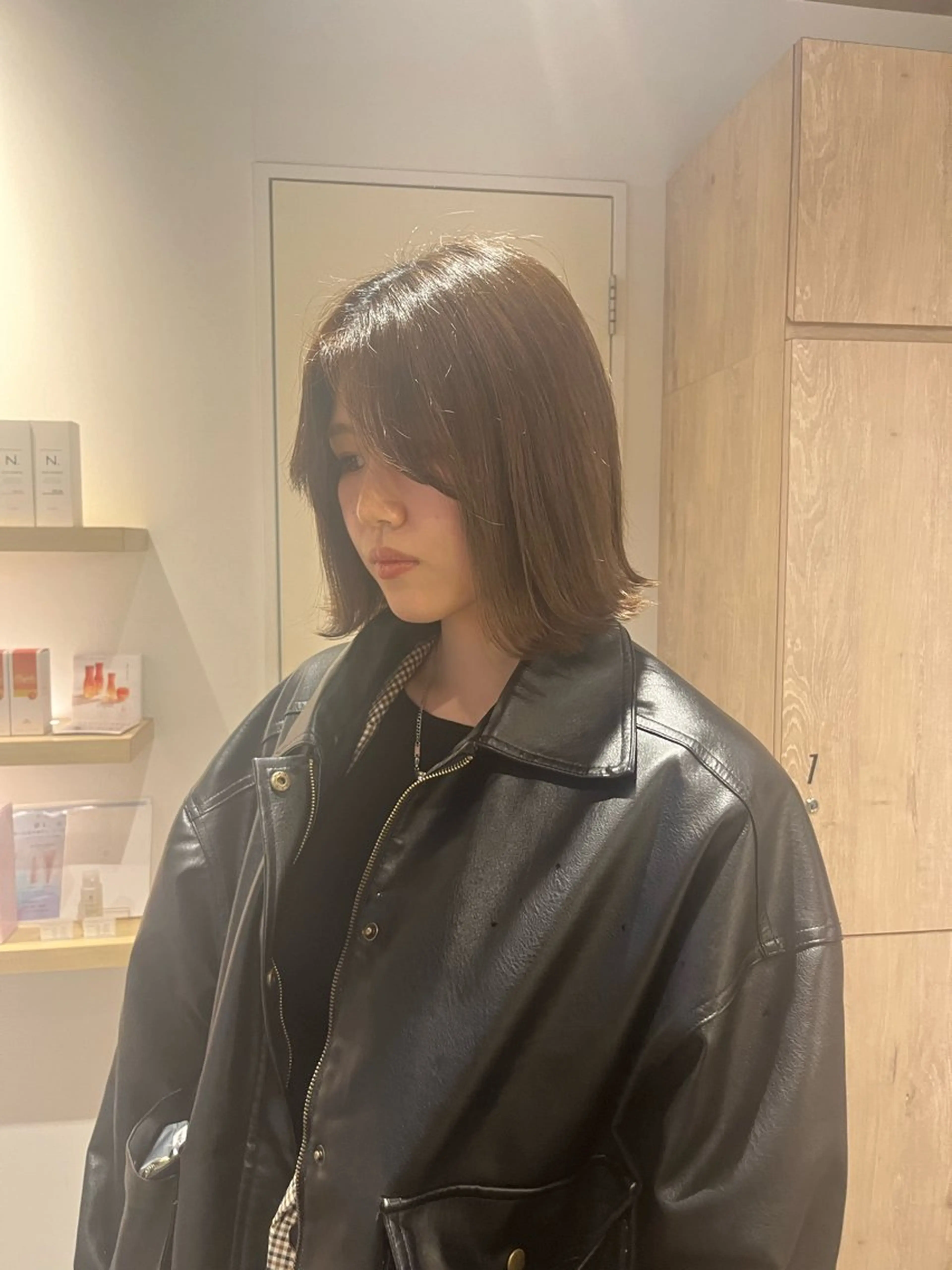 ミディアム ボブ 似合わせカット🌈 菊地大河のヘアスタイル