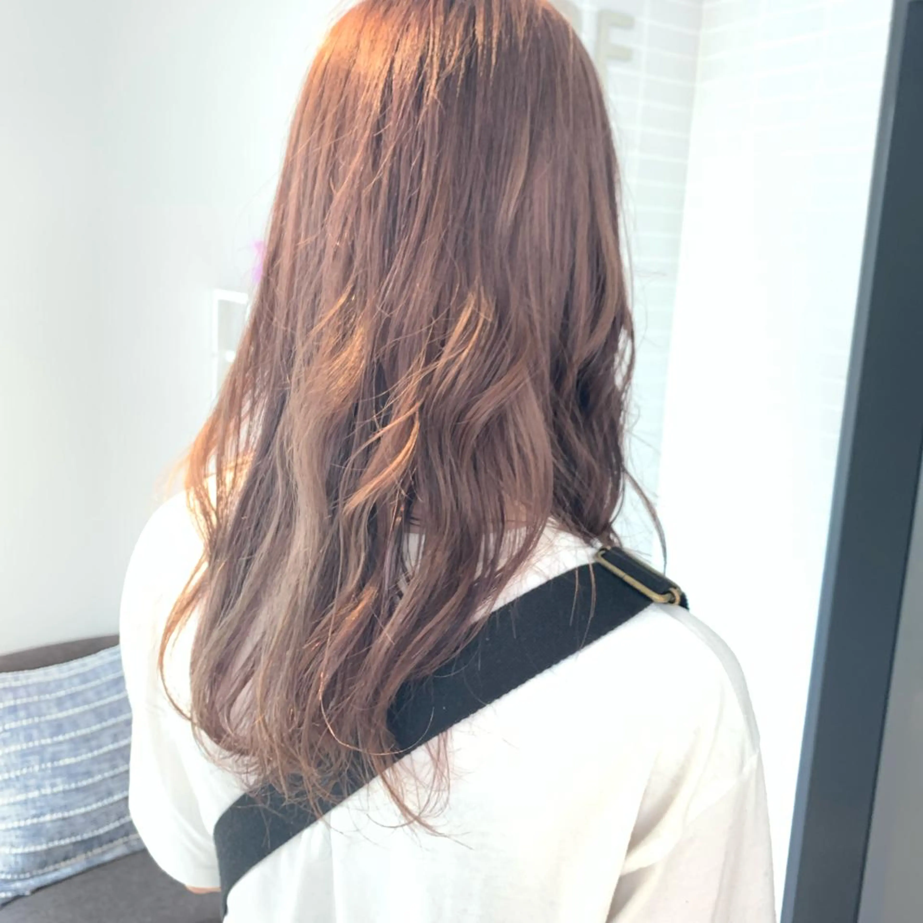 セミロング カラー ボブ/暖色/デザイン KOYUKI⛄️のヘアスタイル