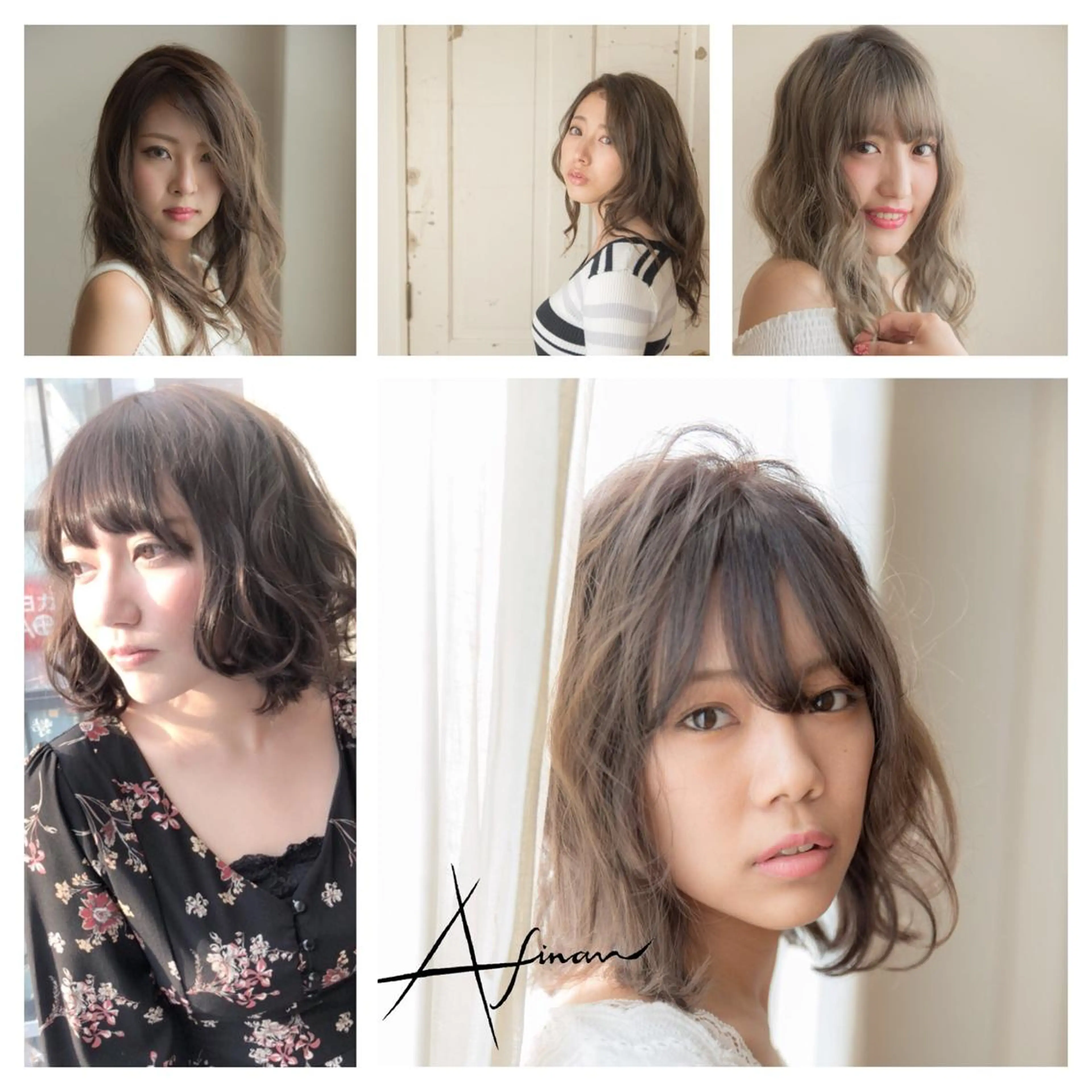 カラー パーマ ヘアアレンジ レイヤー/ウルフ ハイトーンhiroのヘアスタイル