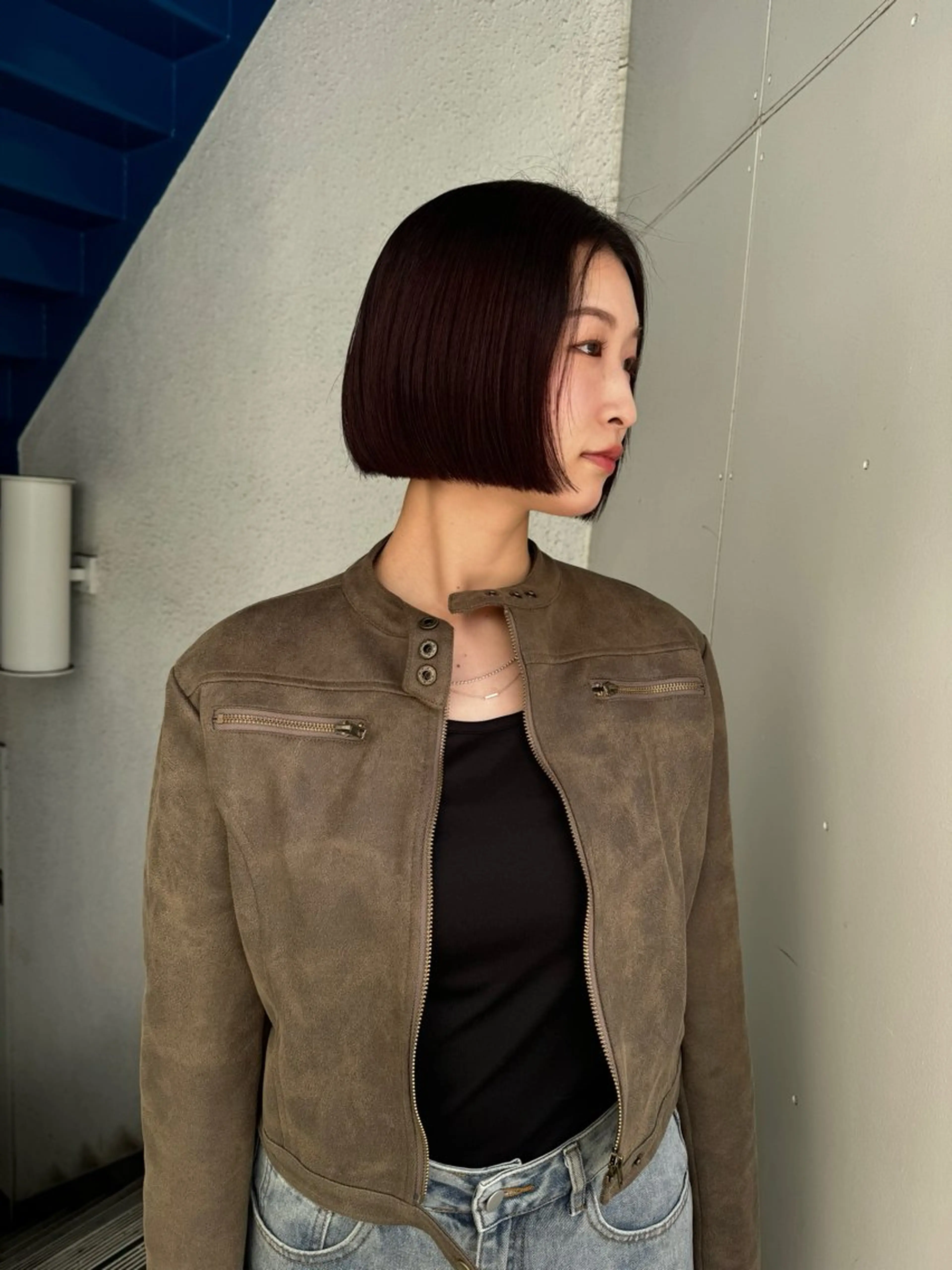 ショート カラー カット ヘアカラー トリートメント THE  AGATA TOKYO所属・外国人風パーマ/デザ インカット🦕✨アミのヘアスタイル