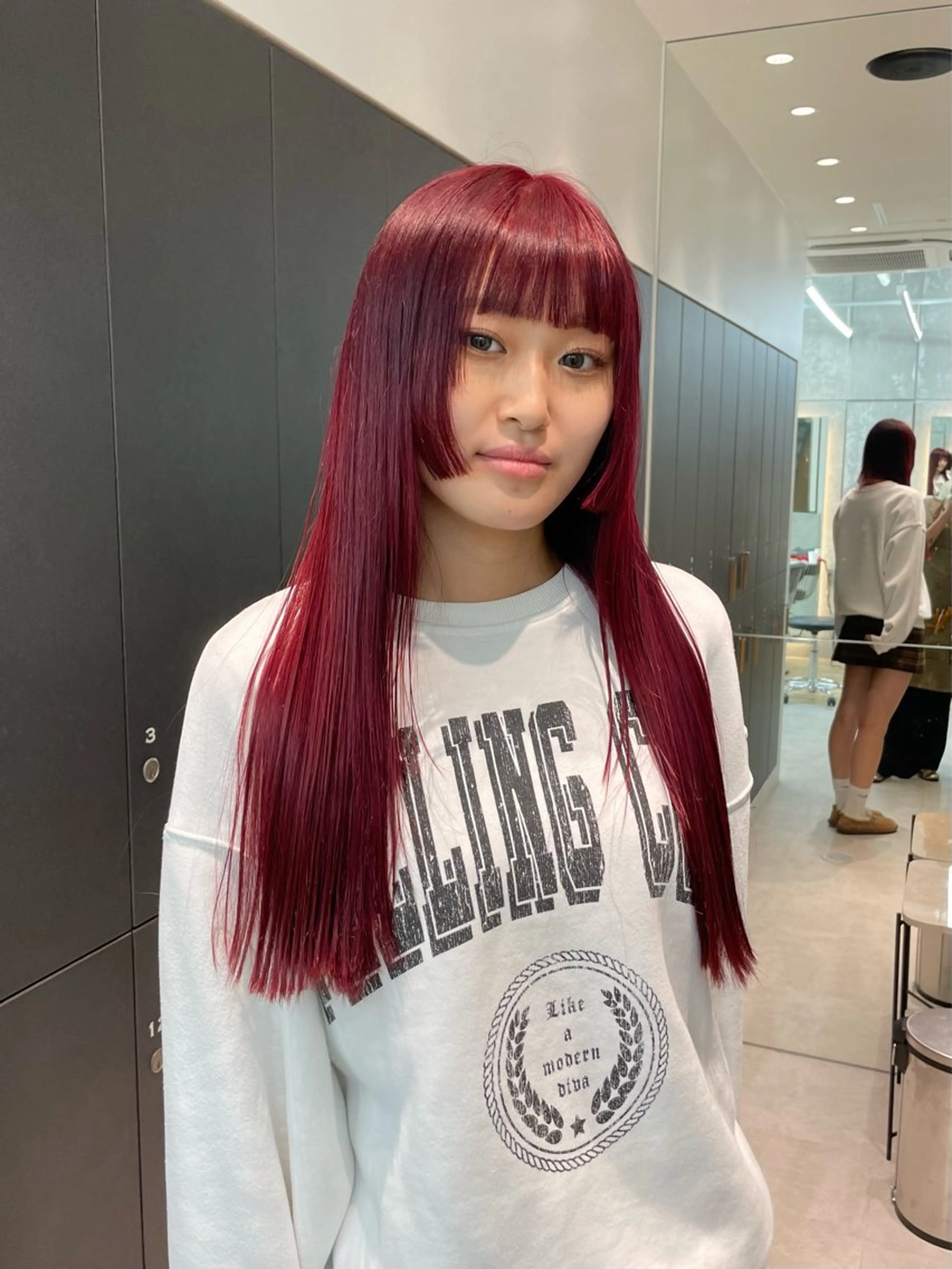 セミロング カラー カット ヘアカラー トリートメント ♥️ブリーチ/ボブ/ レイヤー♥️maiのヘアスタイル