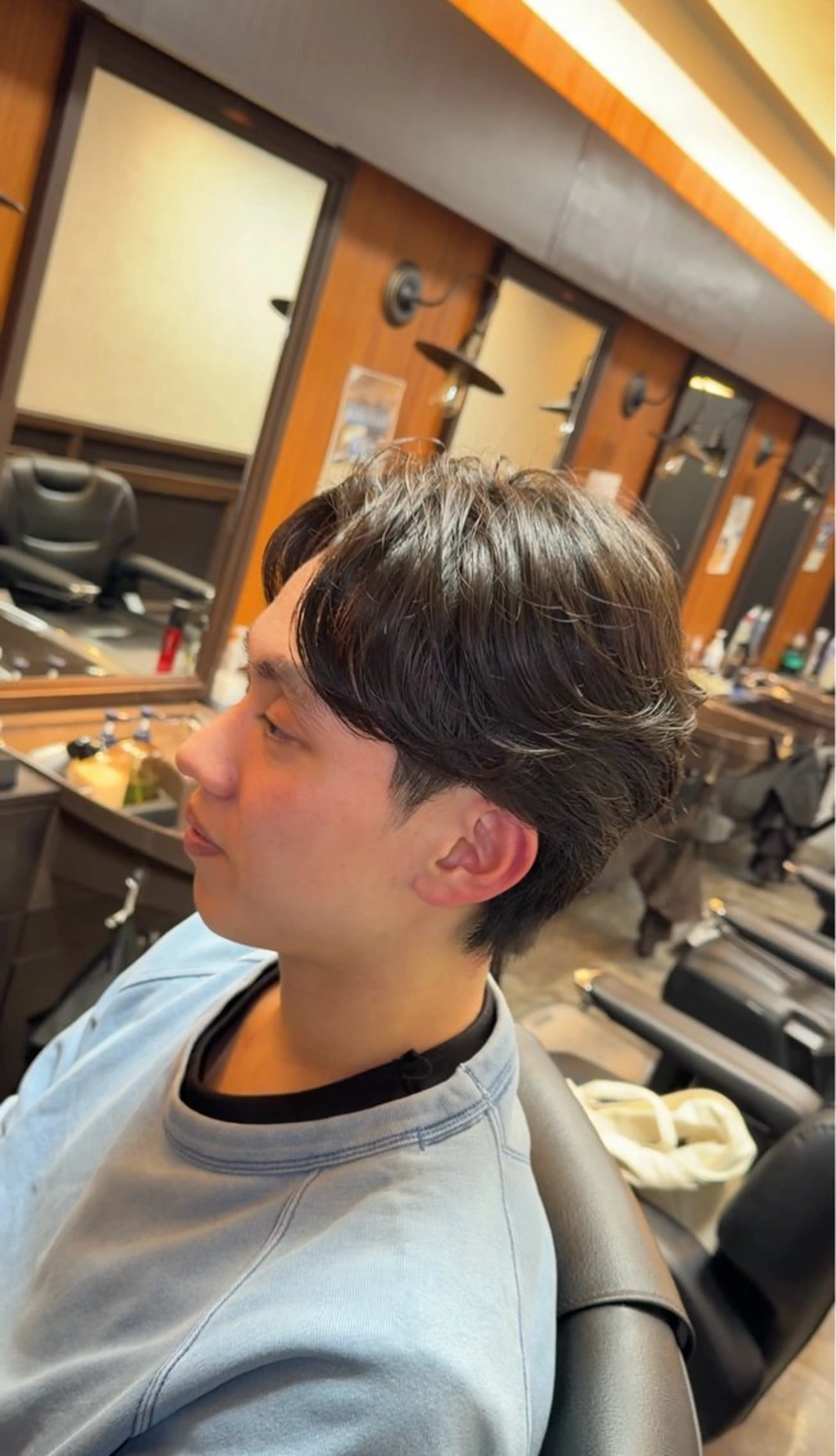 ウルフ×ニュアンスパーマ、カルマパーマの写真