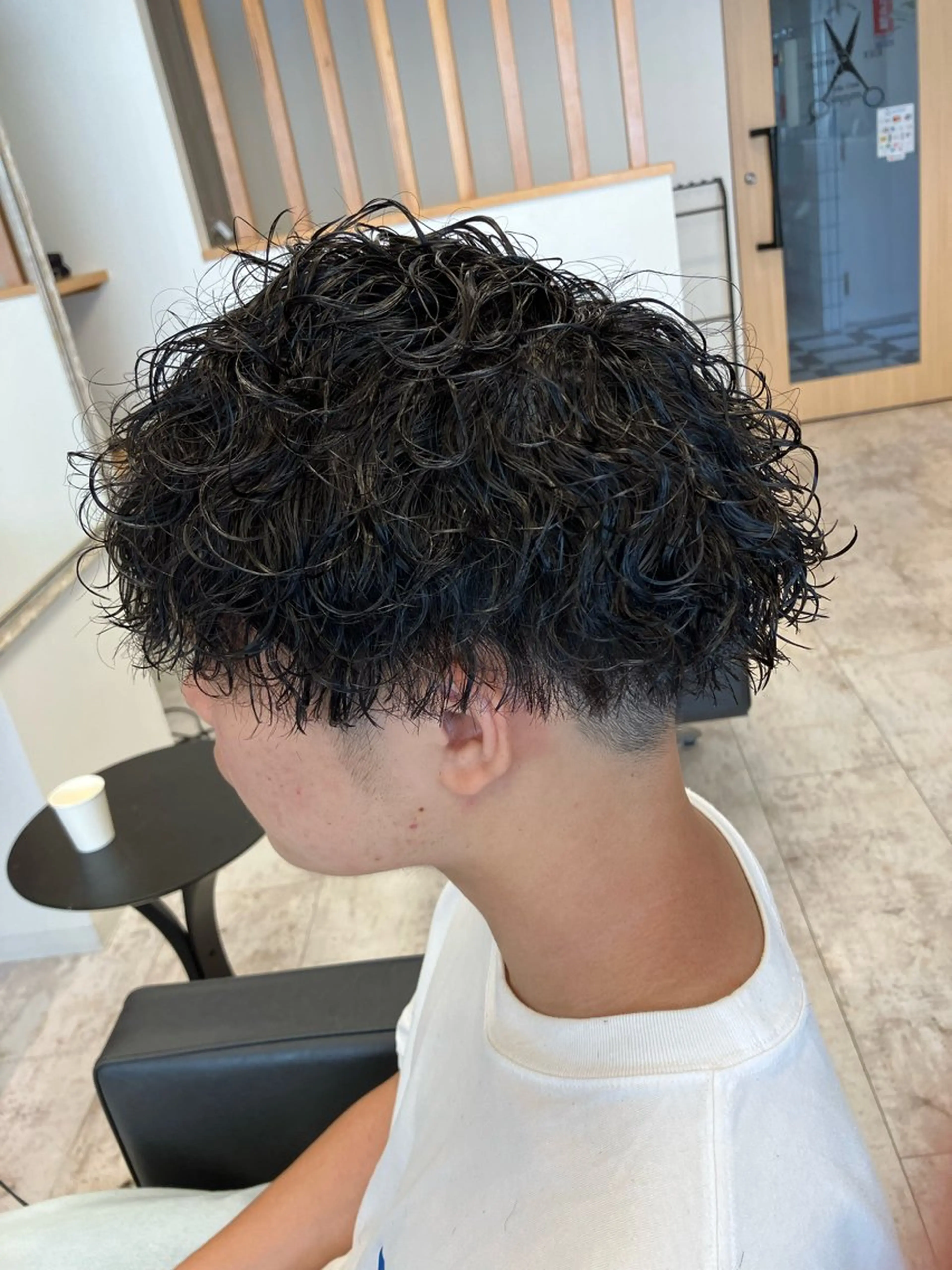 パーマ メンズ カット パーマ メンズ特化/パーマ/ フェードWATARUのヘアスタイル