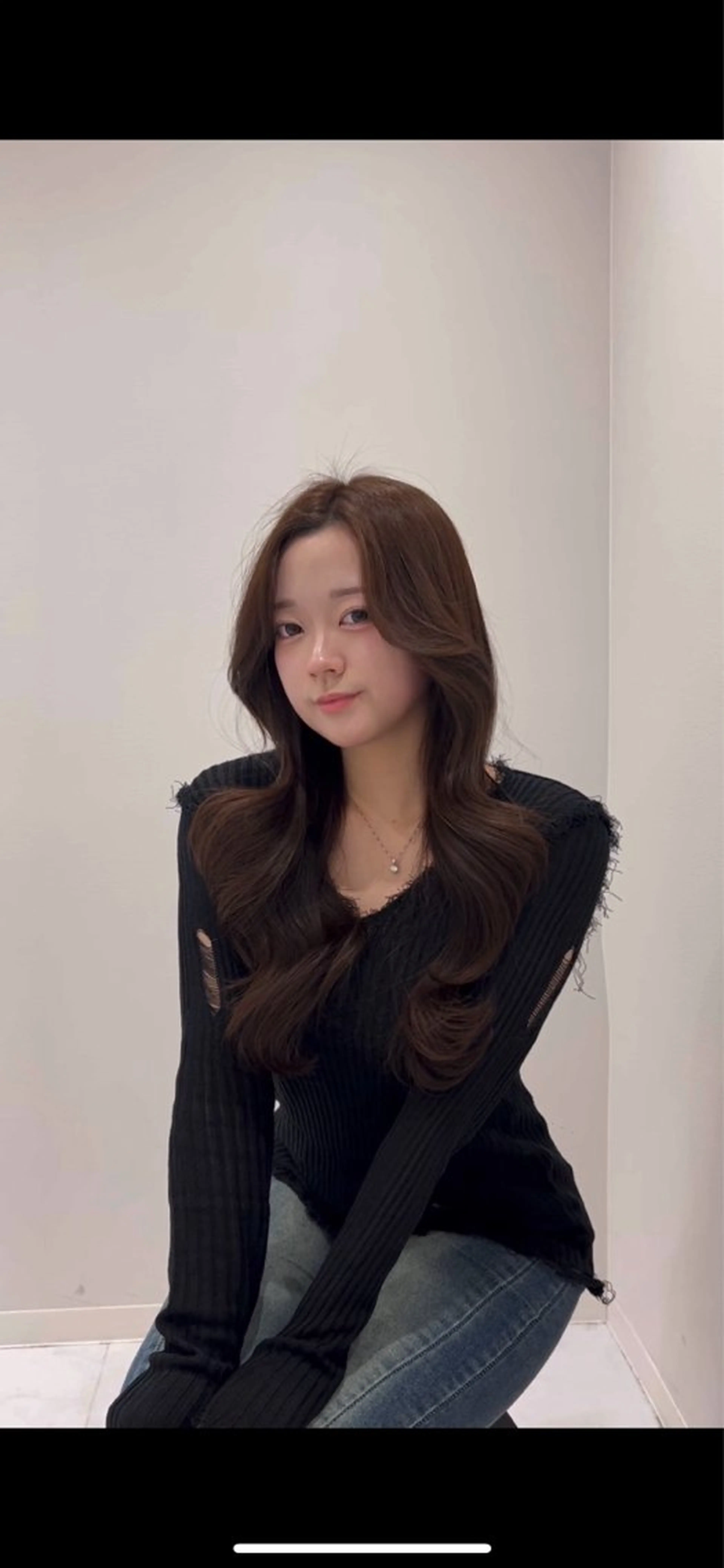 ロング MAEUL NAGOYA所属・⛓ワンホンレイヤー 🥀🖤/あいりのヘアスタイル