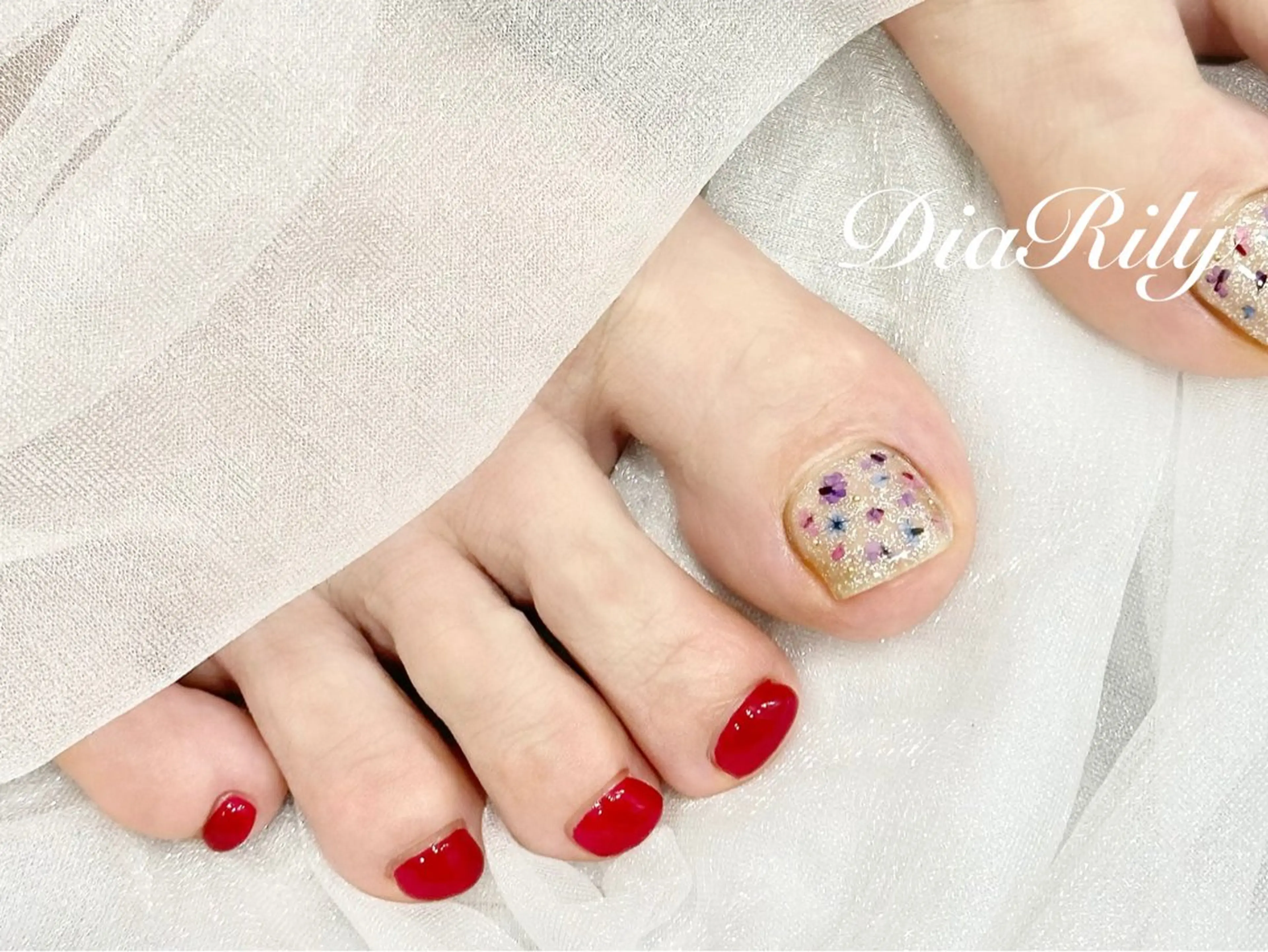 ネイル フットネイル DiaRily所属・diarily はるひのネイルデザイン